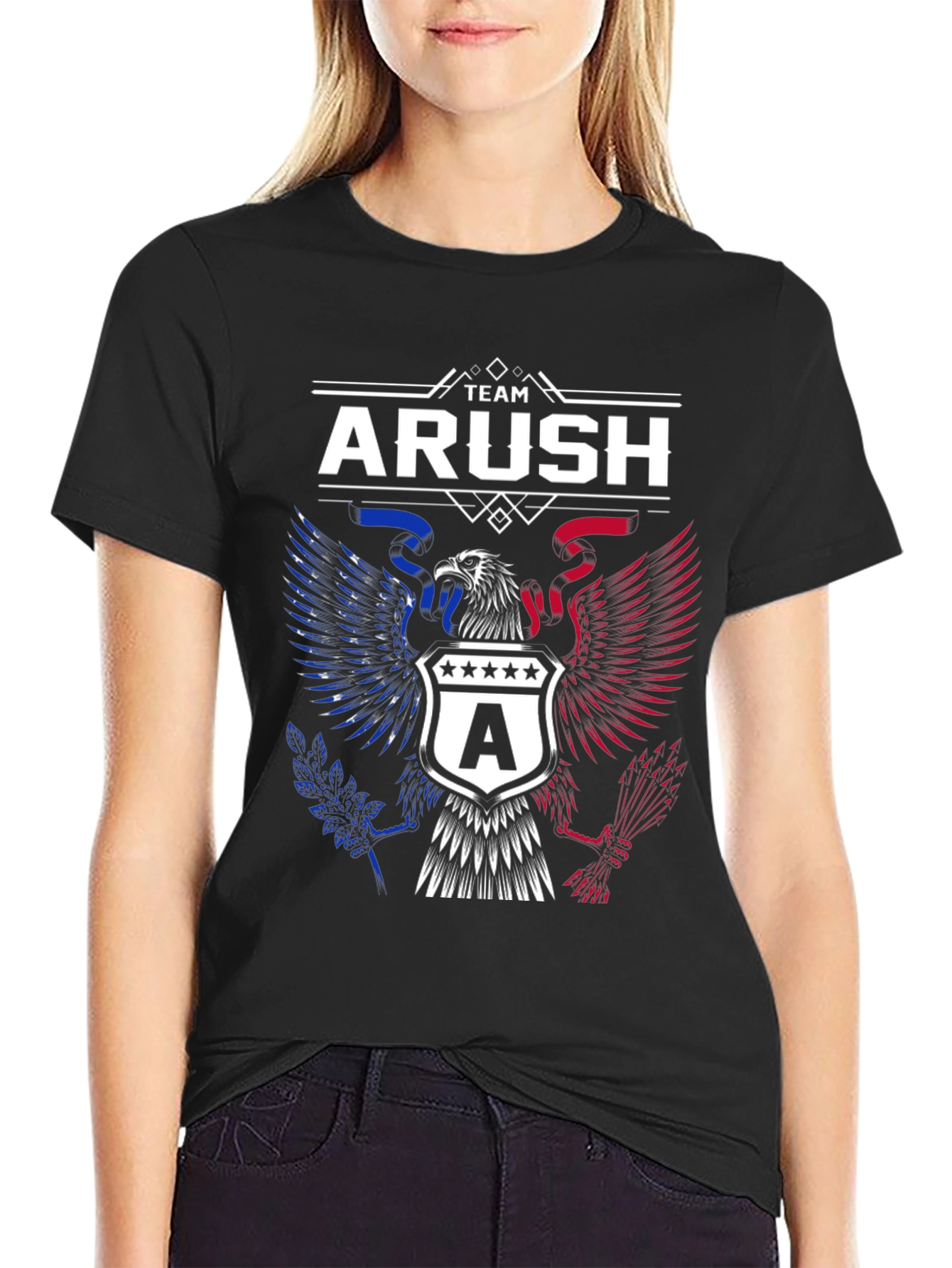 Team Arush Patriotic Eagle T-Shirt