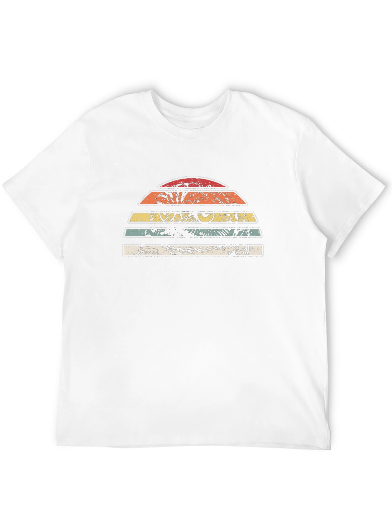 Retro Sunset Cat Eye T-Shirt