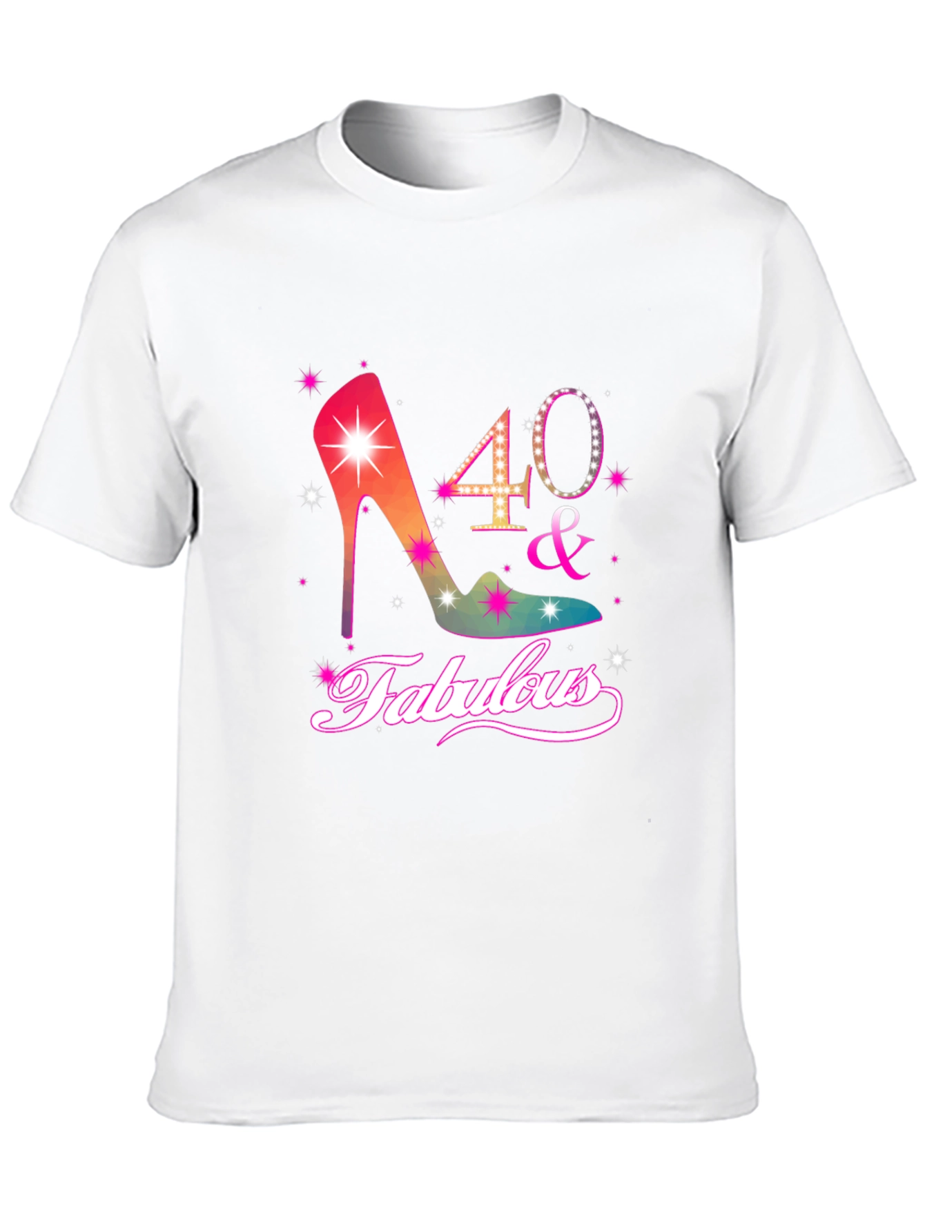 40 & Fabulous Womens Birthday T-Shirt