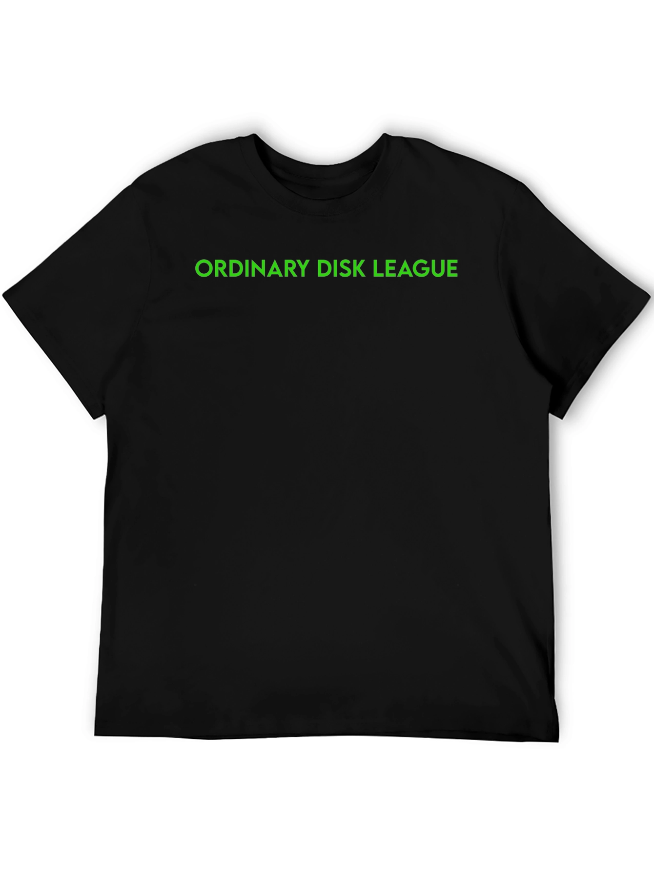Ordinary Disk League Black T-Shirt