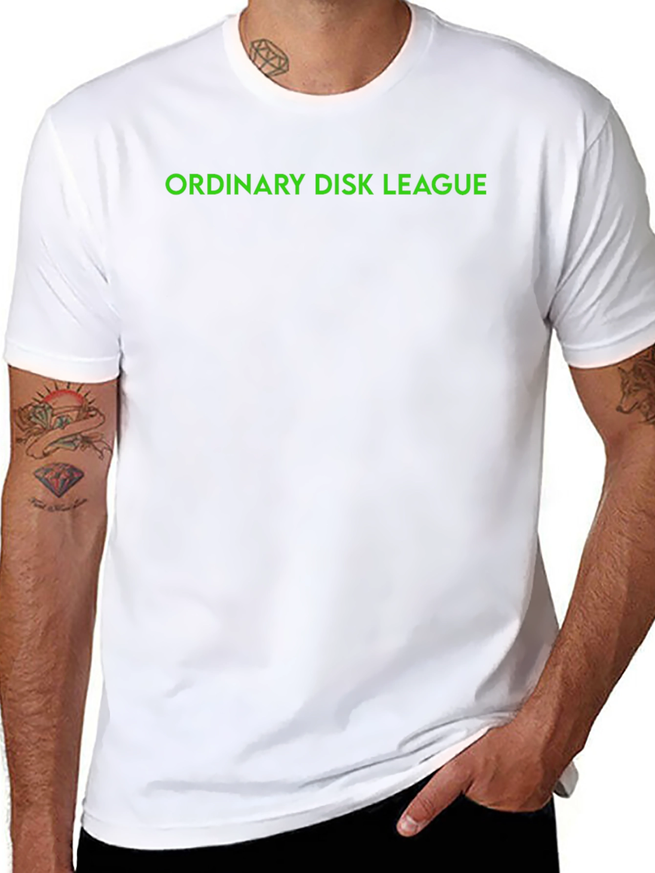 Ordinary Disk League Black T-Shirt