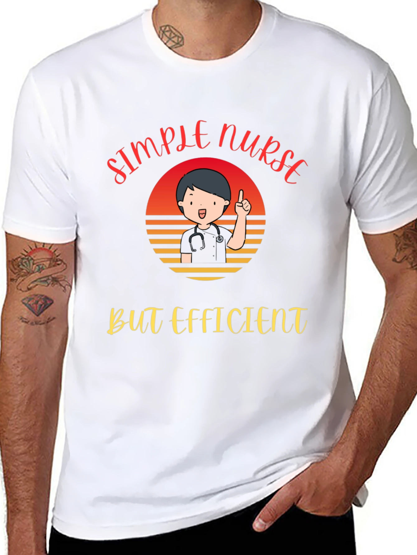 Simple Nurse But Efficient T-Shirt