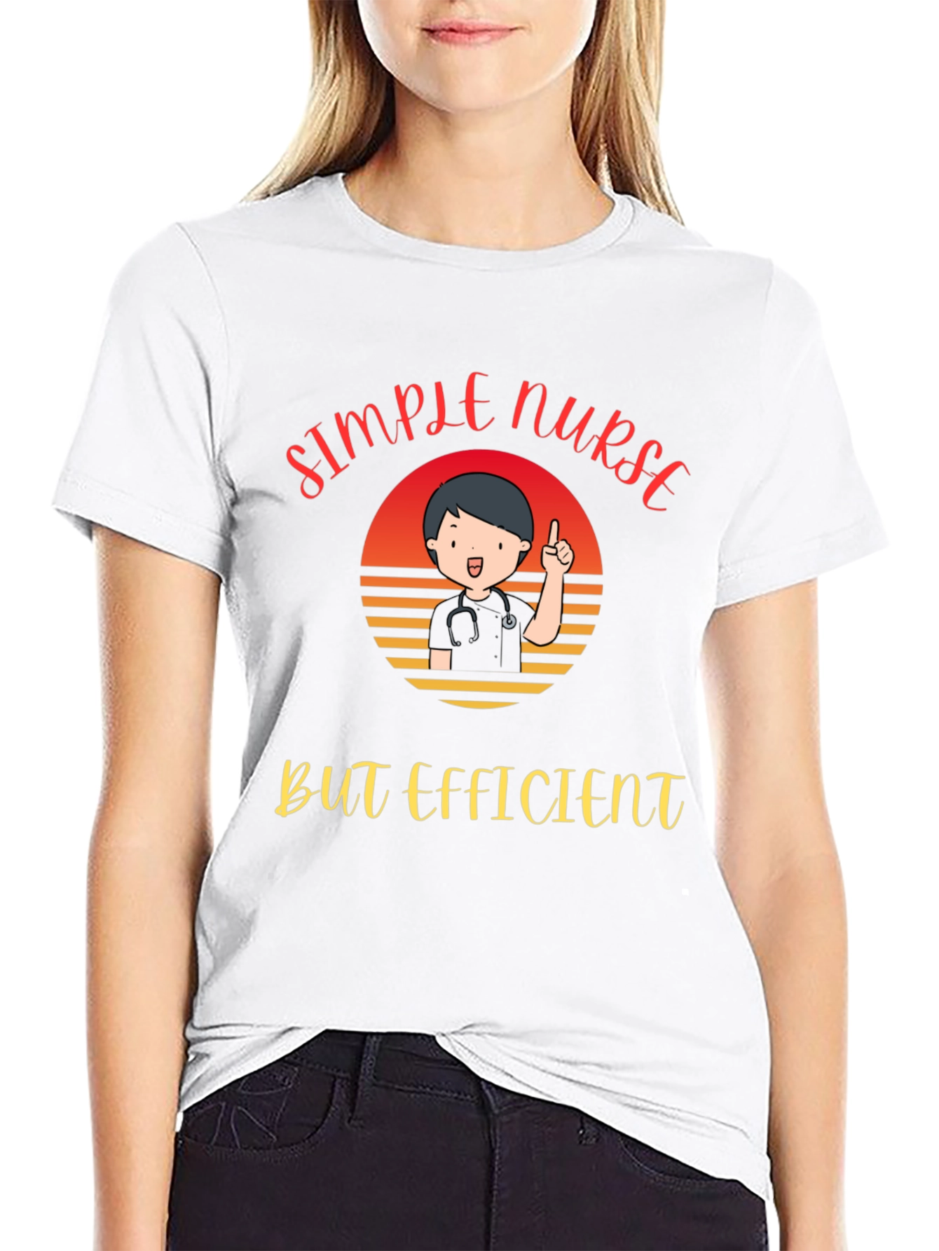 Simple Nurse But Efficient T-Shirt