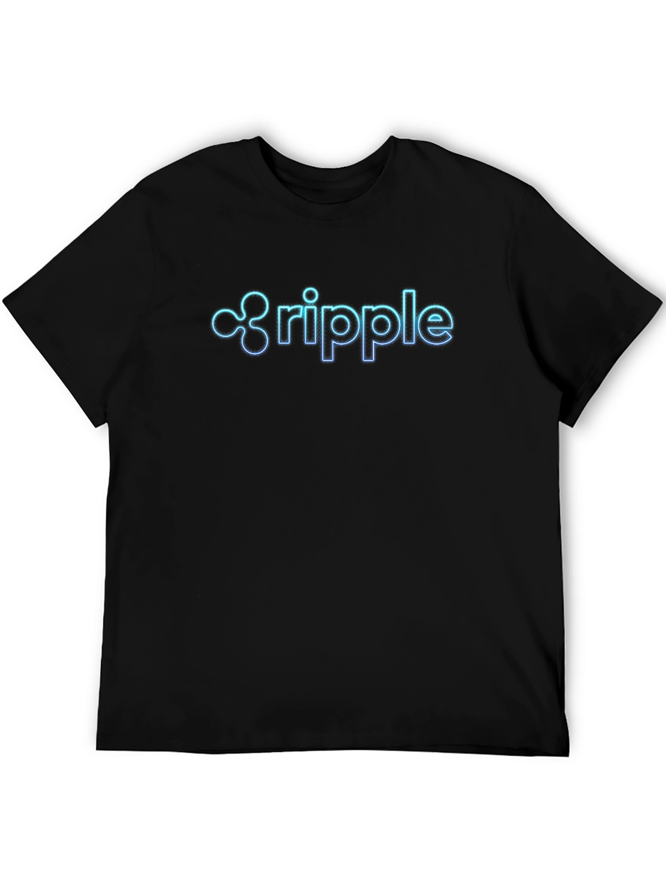 Ripple Crypto Black T-Shirt