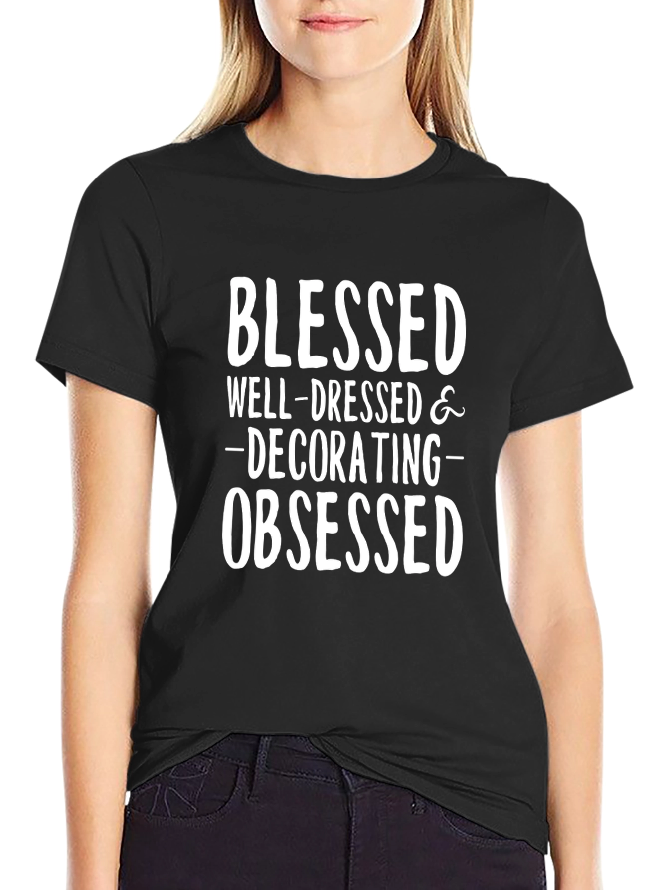 Blessed Decorating Obsessed Graphic Tee