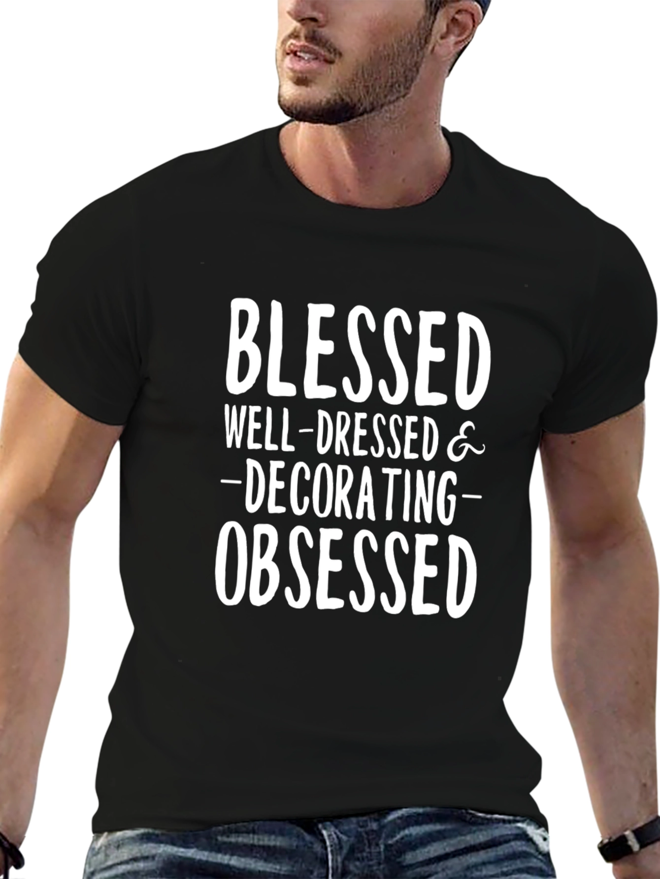 Blessed Decorating Obsessed Graphic Tee