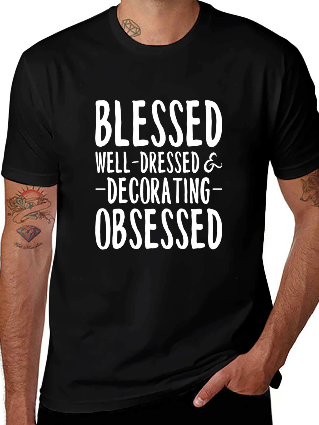 Blessed Decorating Obsessed Graphic Tee