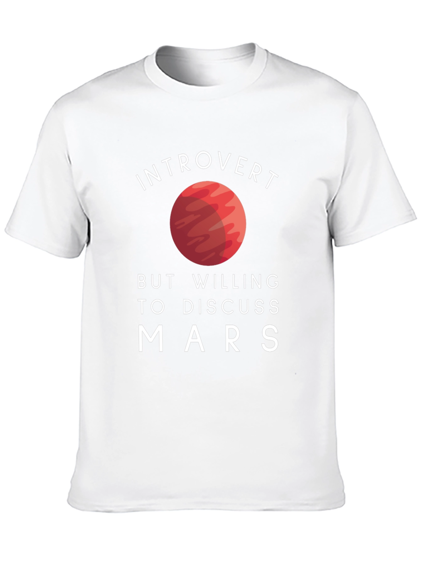 Introvert Mars Discussion T-Shirt