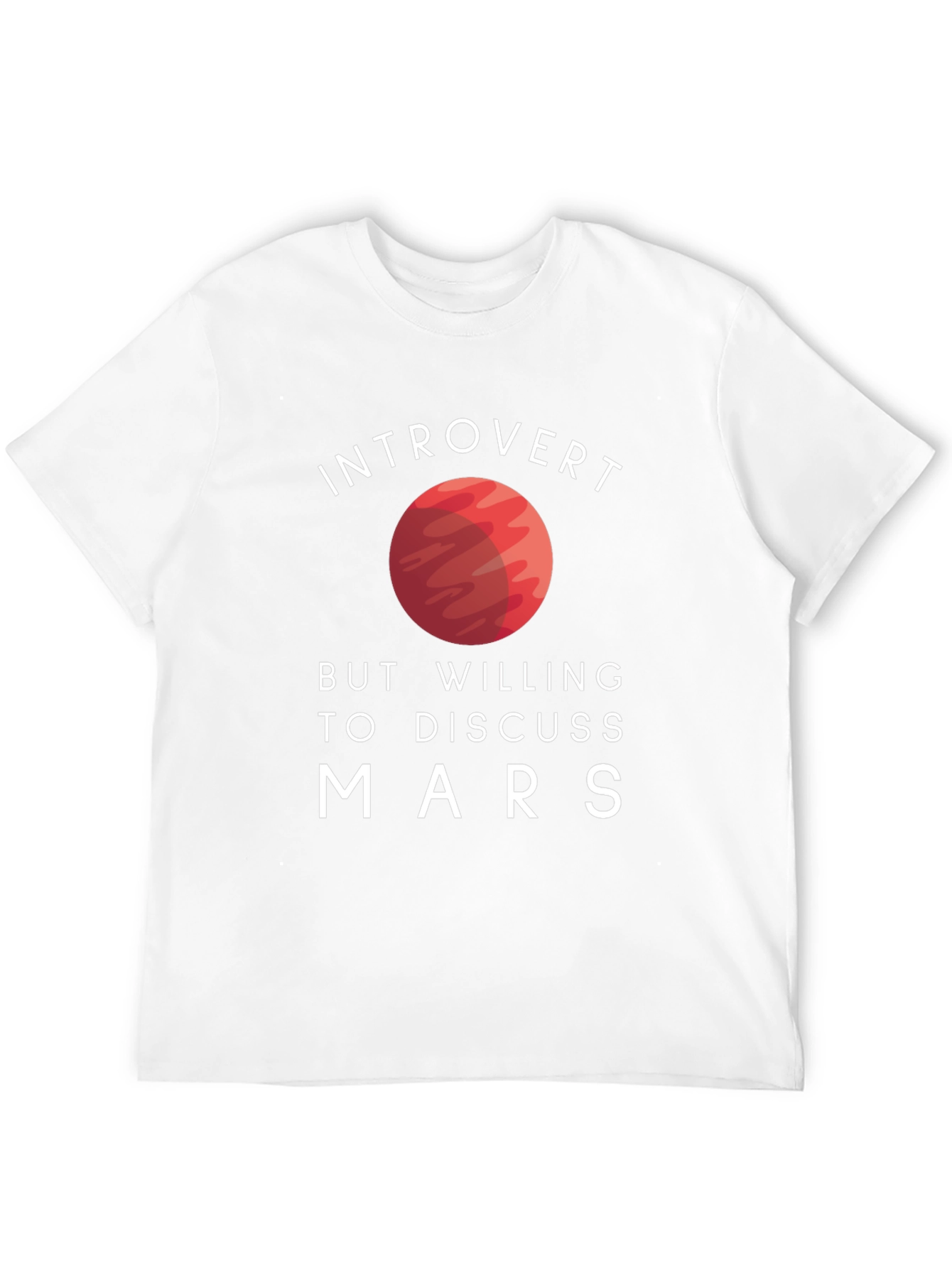Introvert Mars Discussion T-Shirt