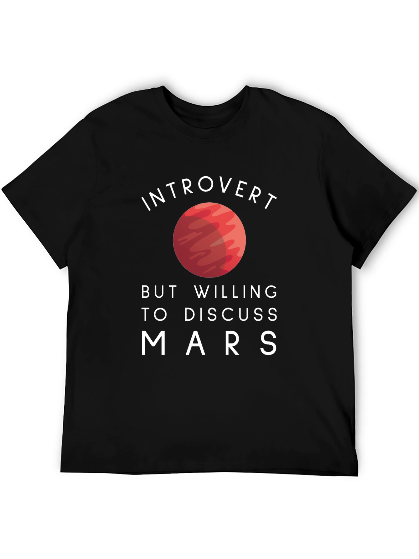 Introvert Mars Discussion T-Shirt