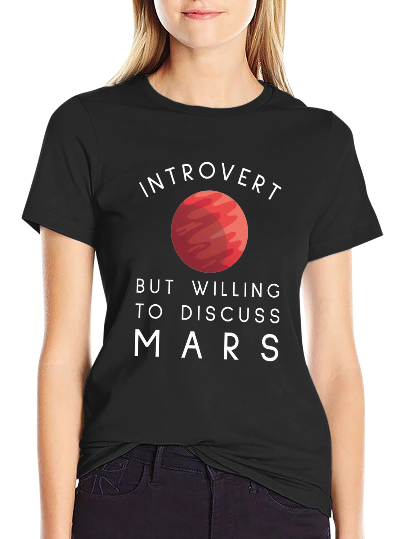 Introvert Mars Discussion T-Shirt