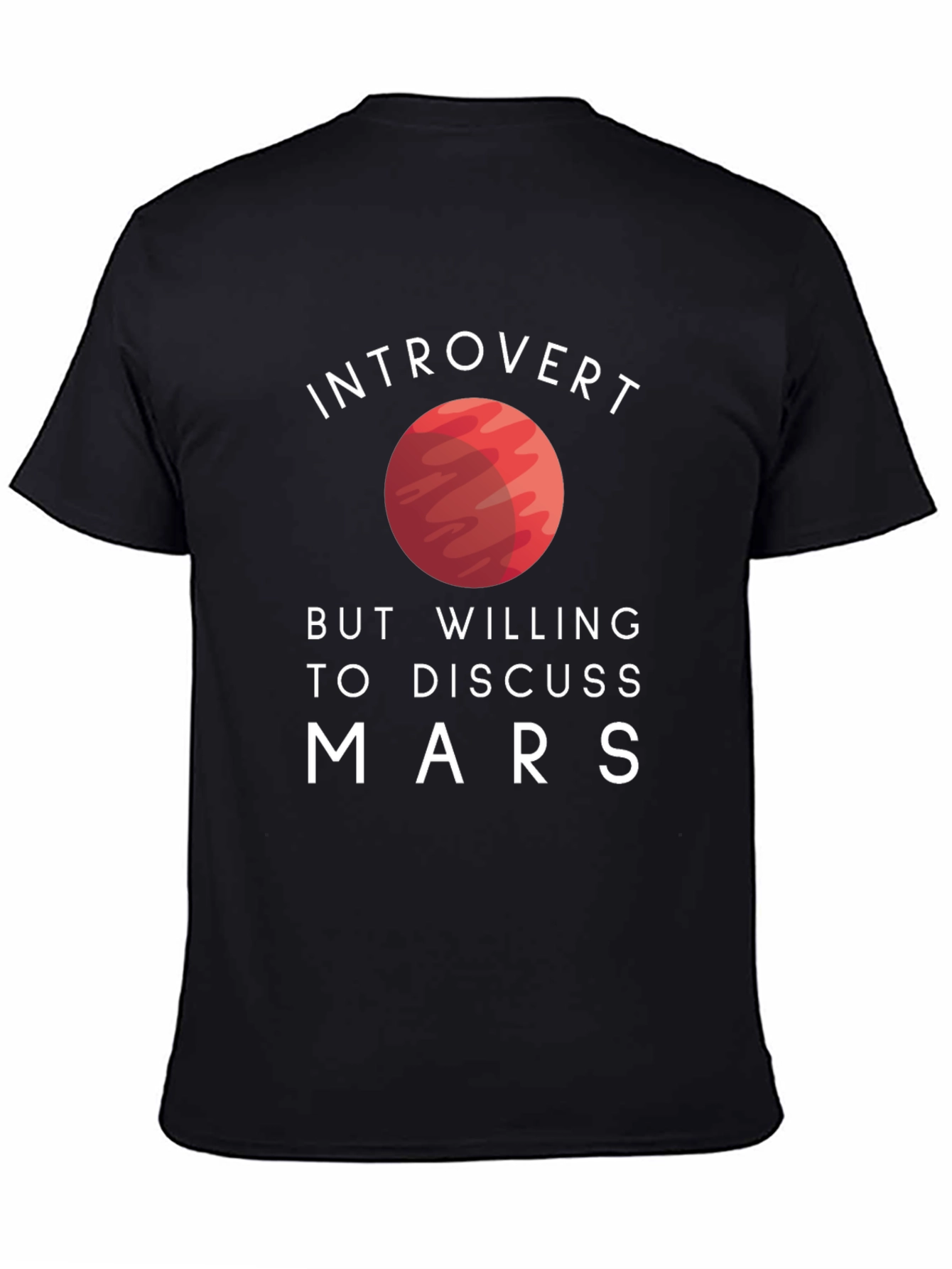 Introvert Mars Discussion T-Shirt
