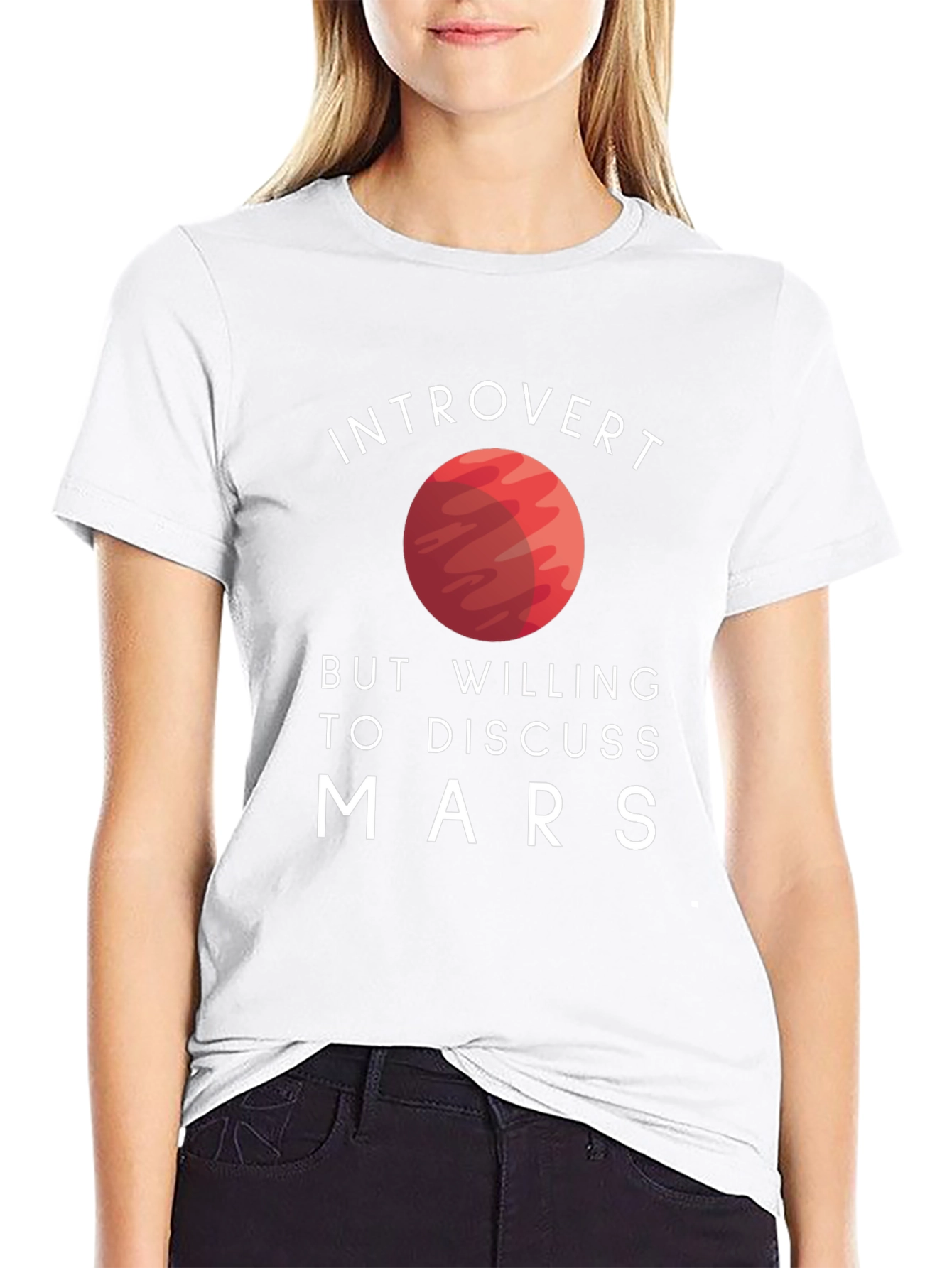 Introvert Mars Discussion T-Shirt