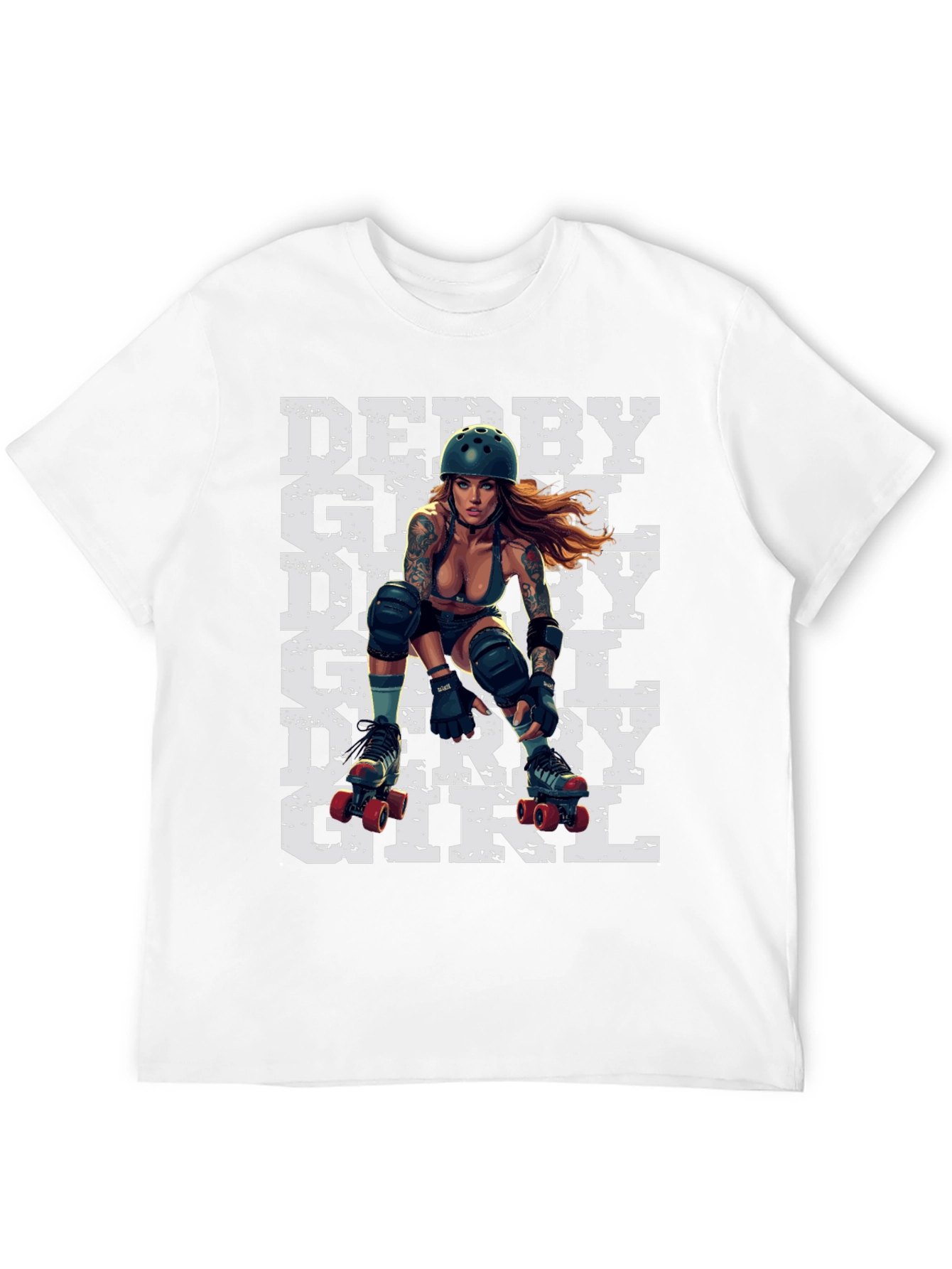 Derby Girl T-Shirt - Roller Derby Style
