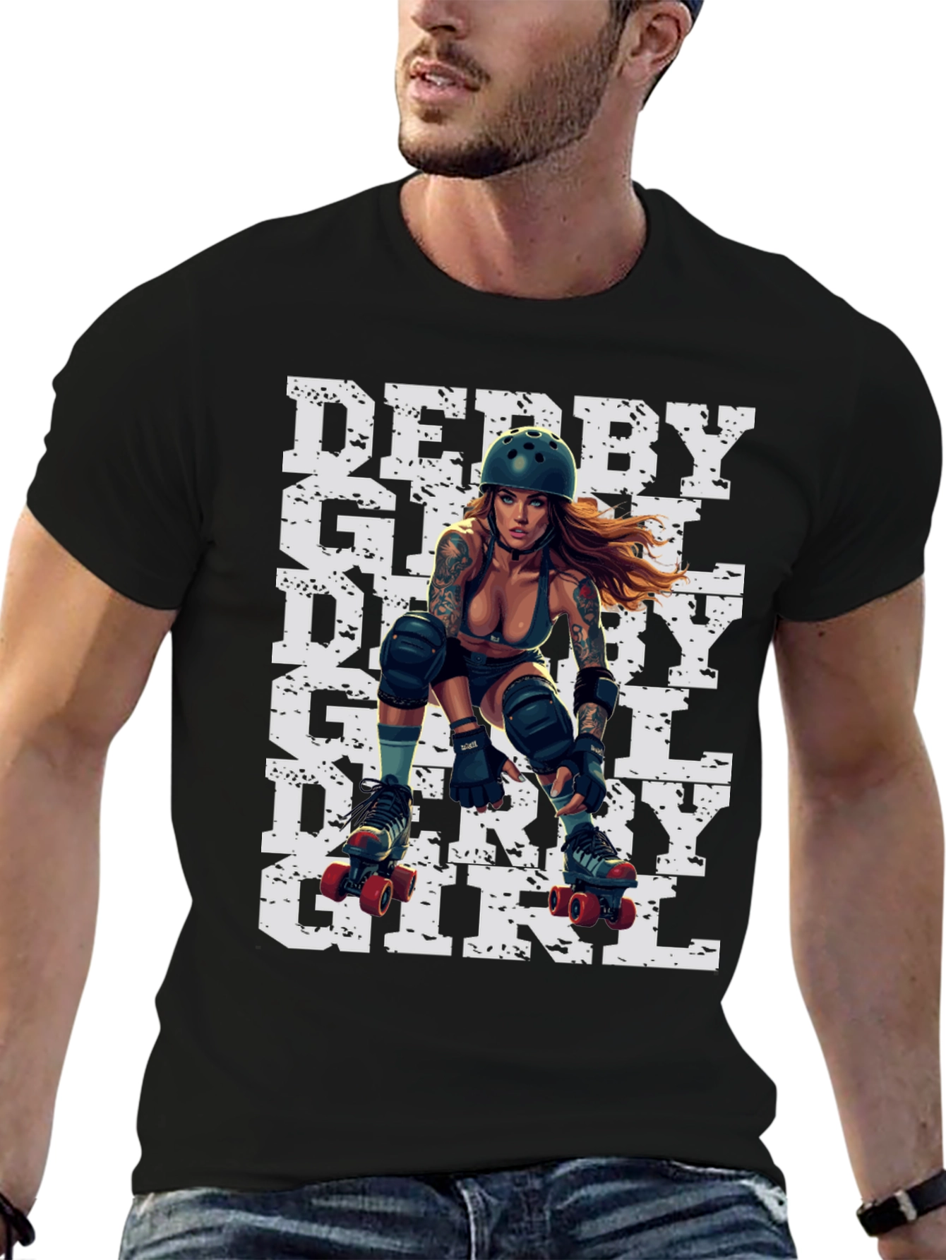 Derby Girl T-Shirt - Roller Derby Style