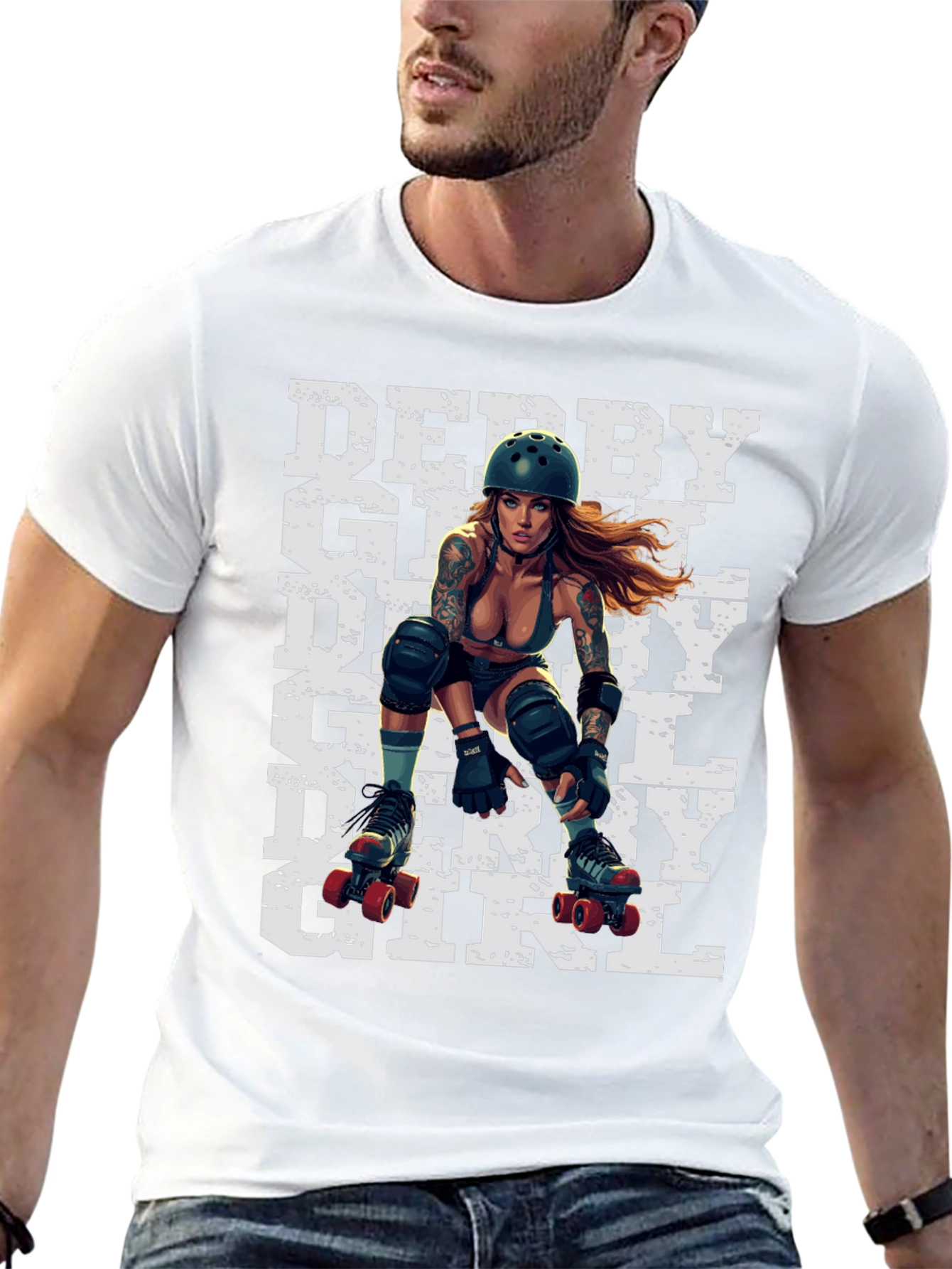 Derby Girl T-Shirt - Roller Derby Style