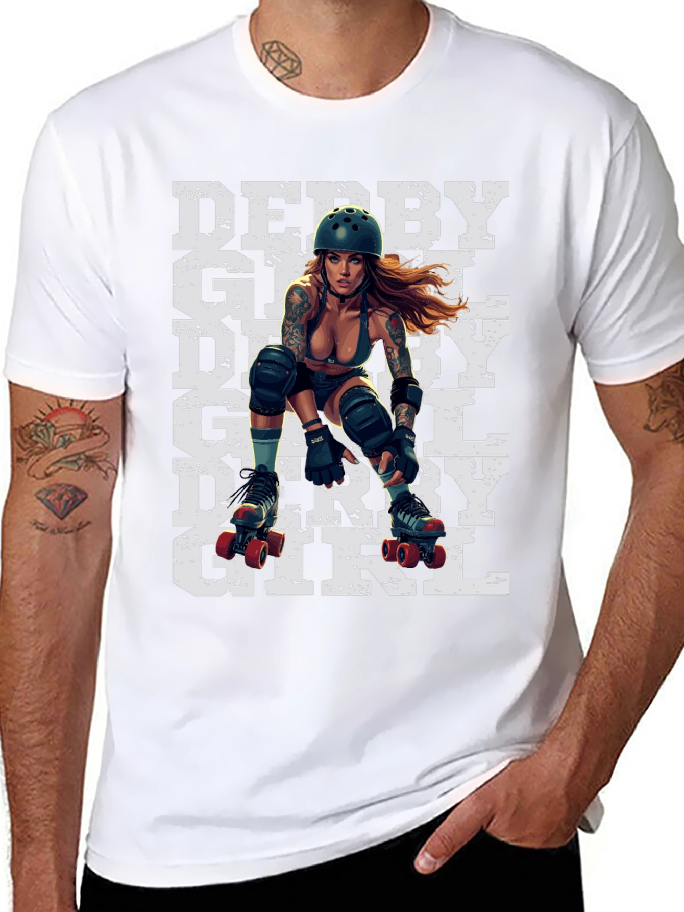 Derby Girl T-Shirt - Roller Derby Style