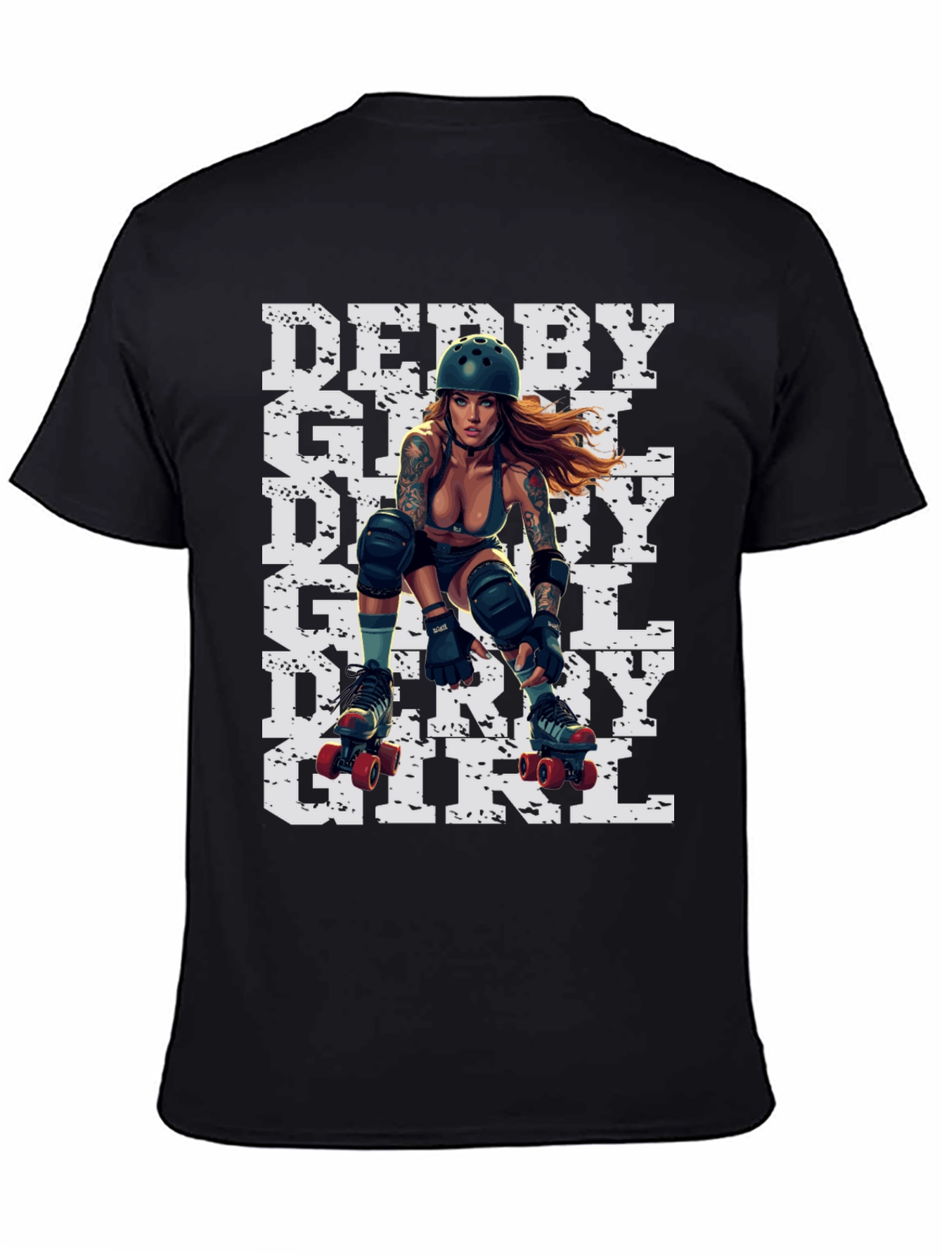 Derby Girl T-Shirt - Roller Derby Style