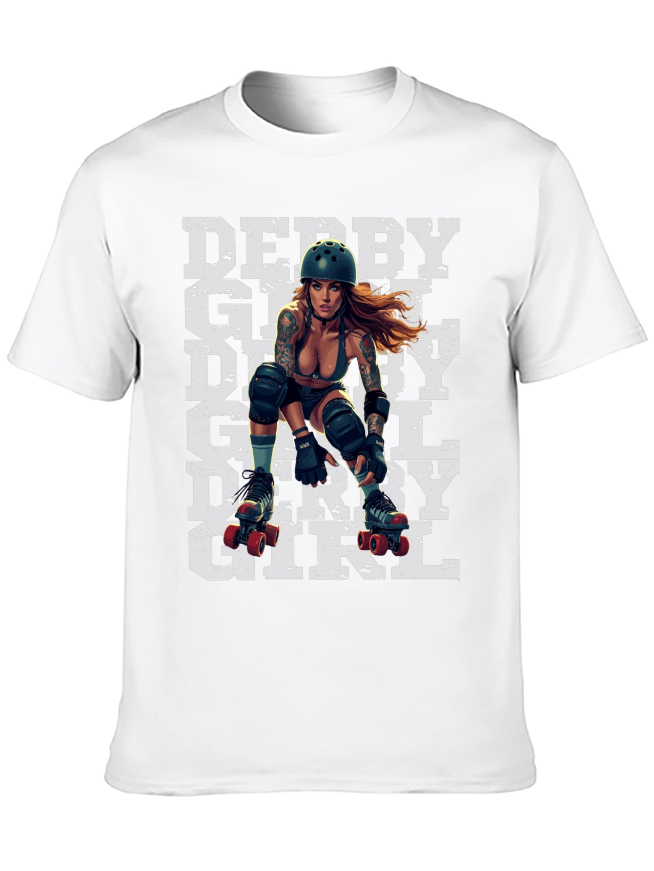 Derby Girl T-Shirt - Roller Derby Style