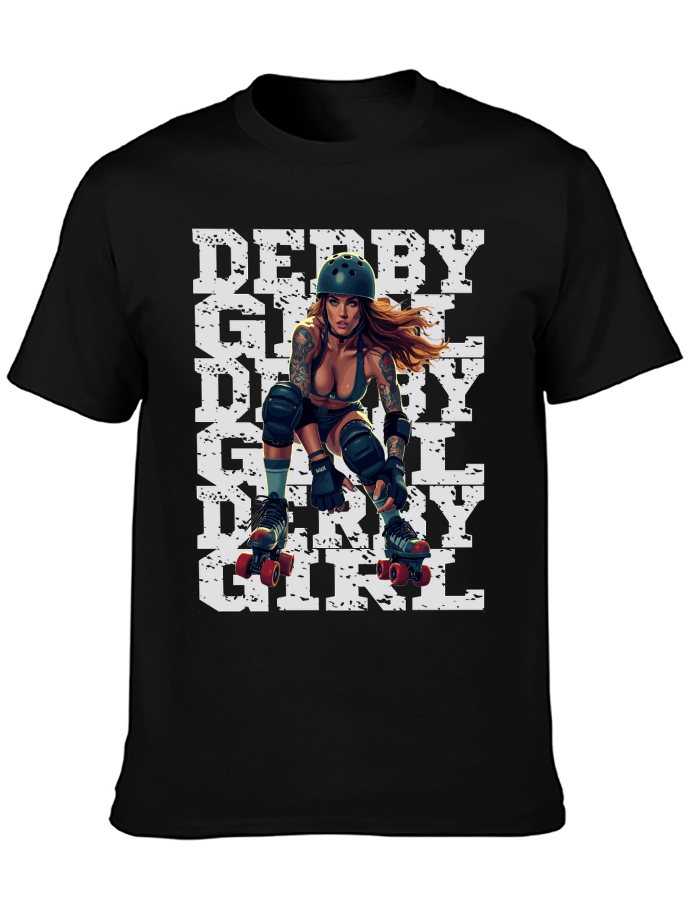Derby Girl T-Shirt - Roller Derby Style