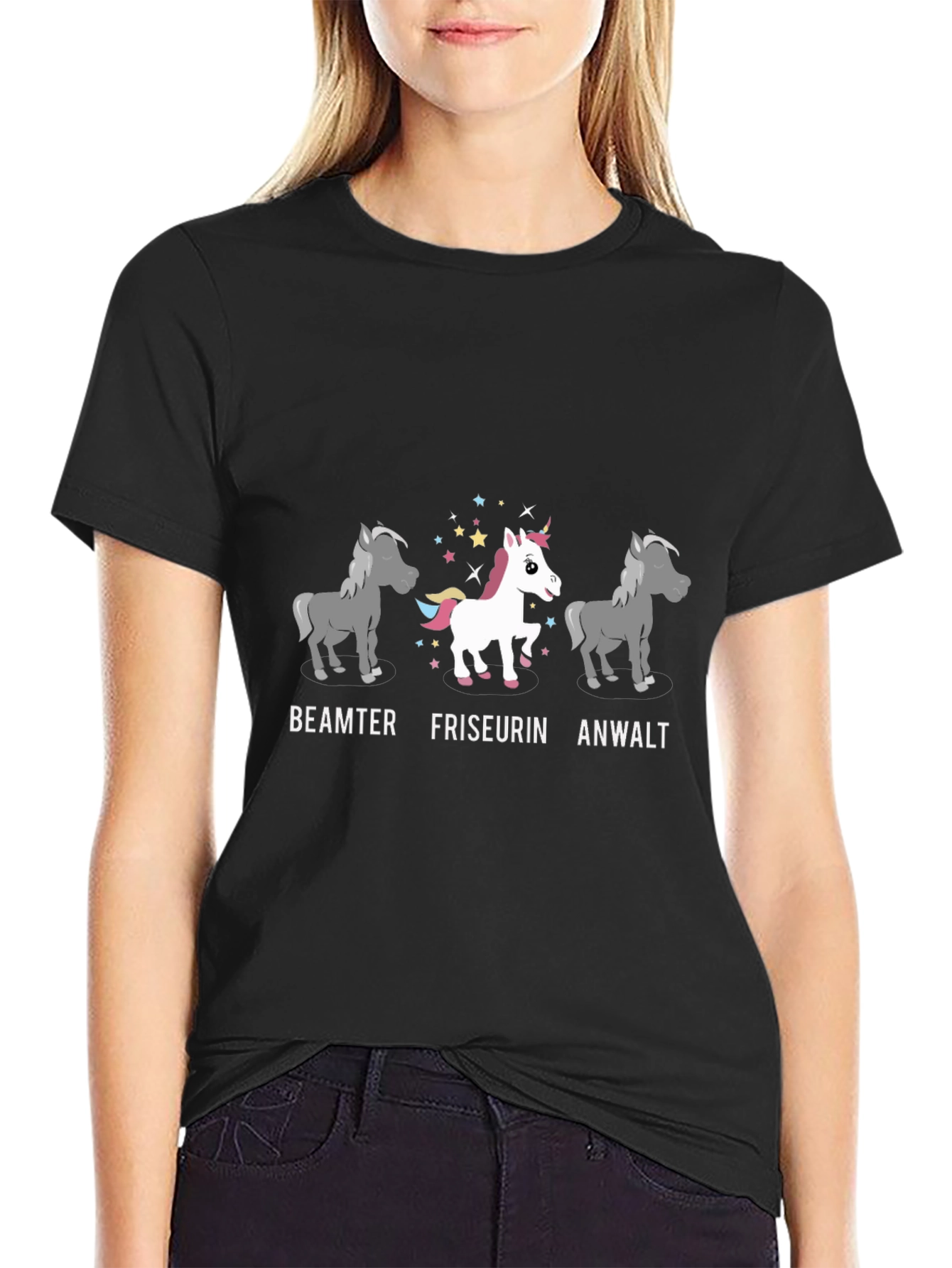 Unicorn Professions Graphic T-Shirt