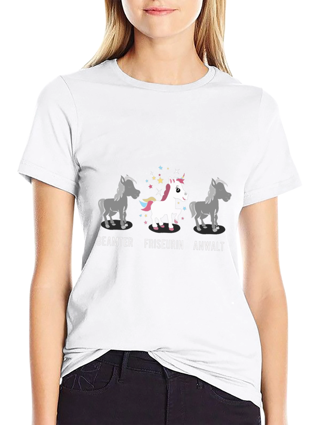 Unicorn Professions Graphic T-Shirt
