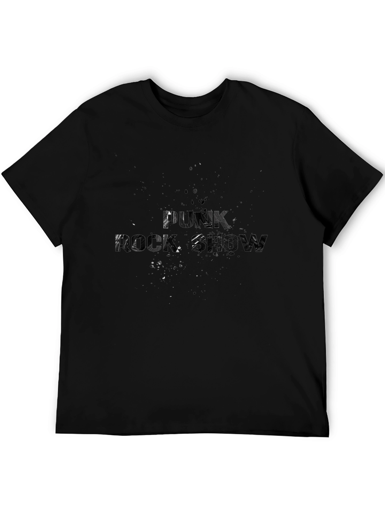 Punk Rock Show Black T-Shirt