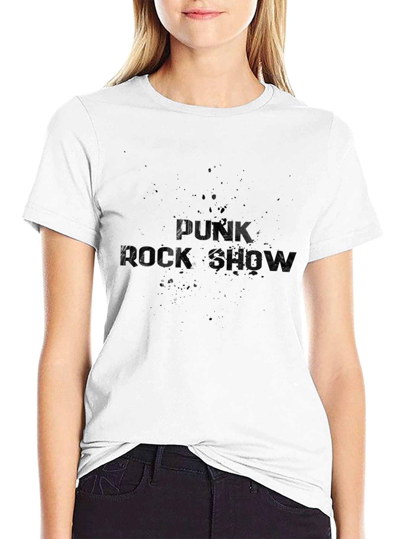 Punk Rock Show Black T-Shirt