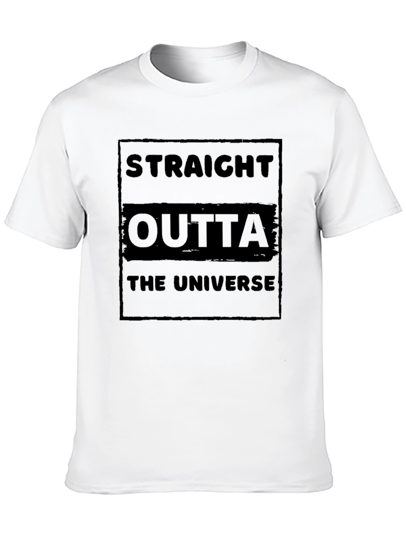 Straight Outta The Universe Graphic T-Shirt