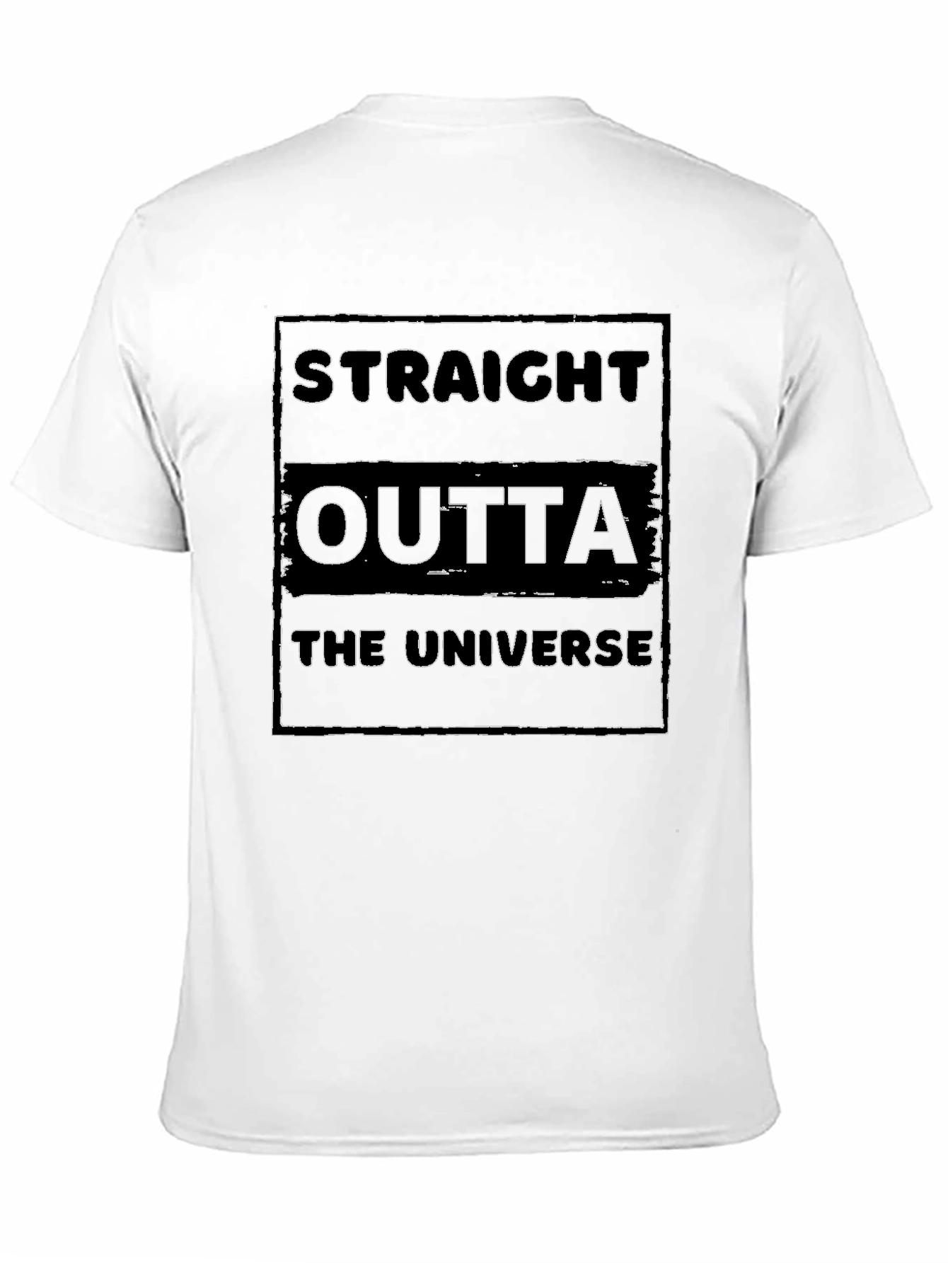 Straight Outta The Universe Graphic T-Shirt