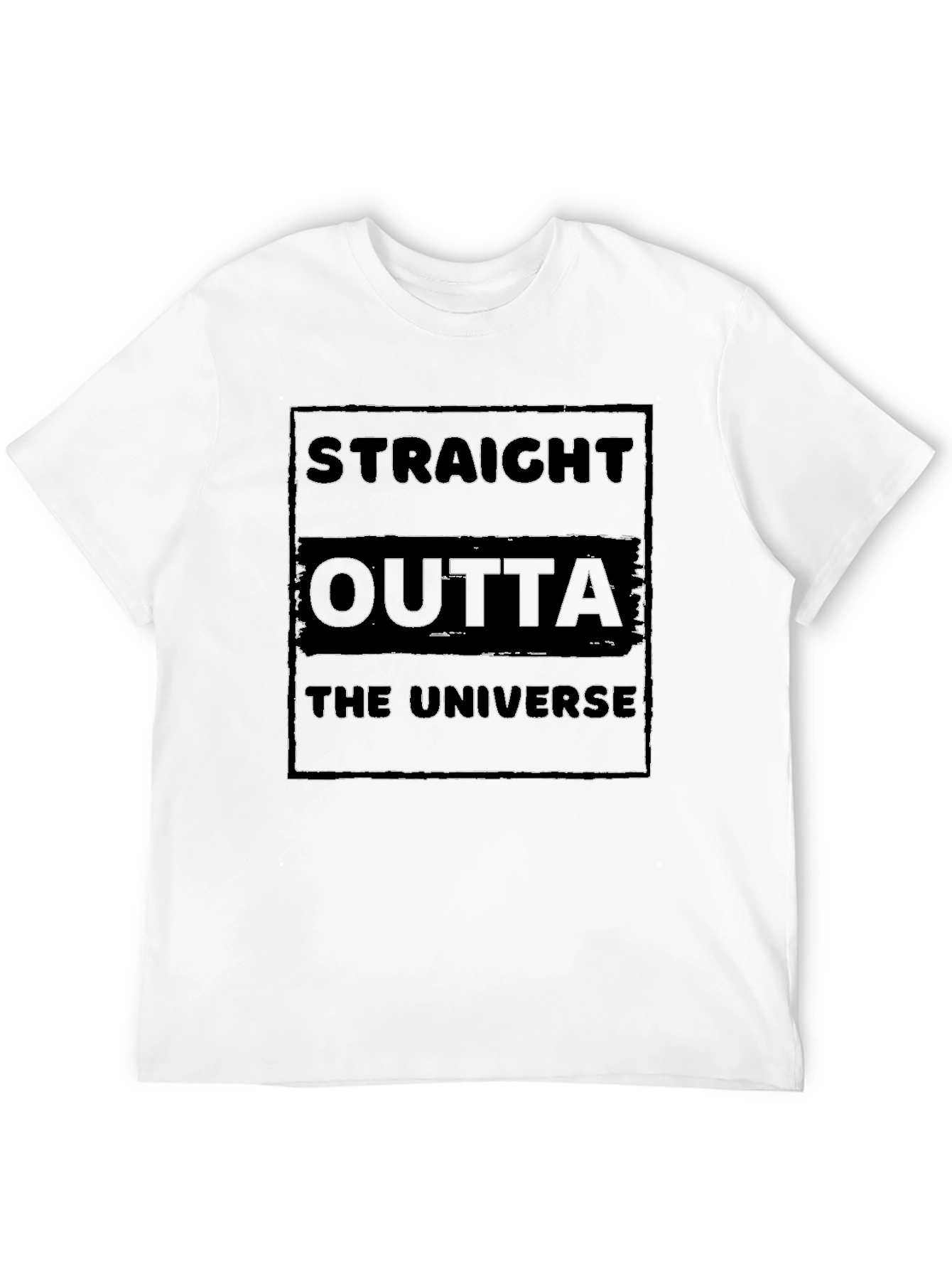 Straight Outta The Universe Graphic T-Shirt