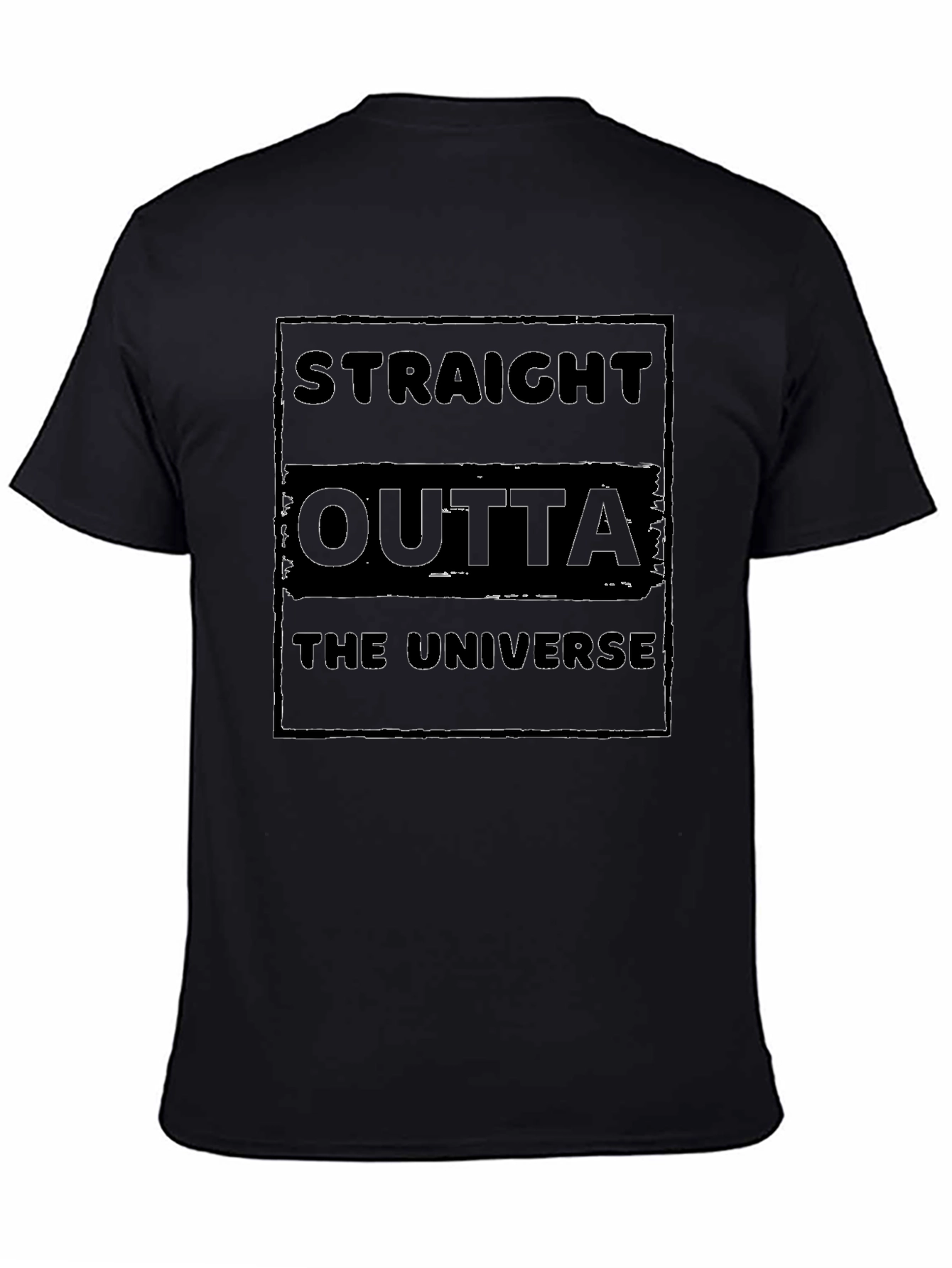 Straight Outta The Universe Graphic T-Shirt