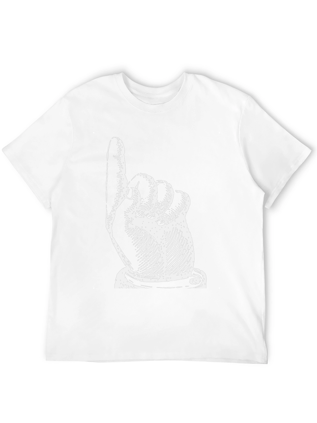 Pointing Finger Graphic T-Shirt