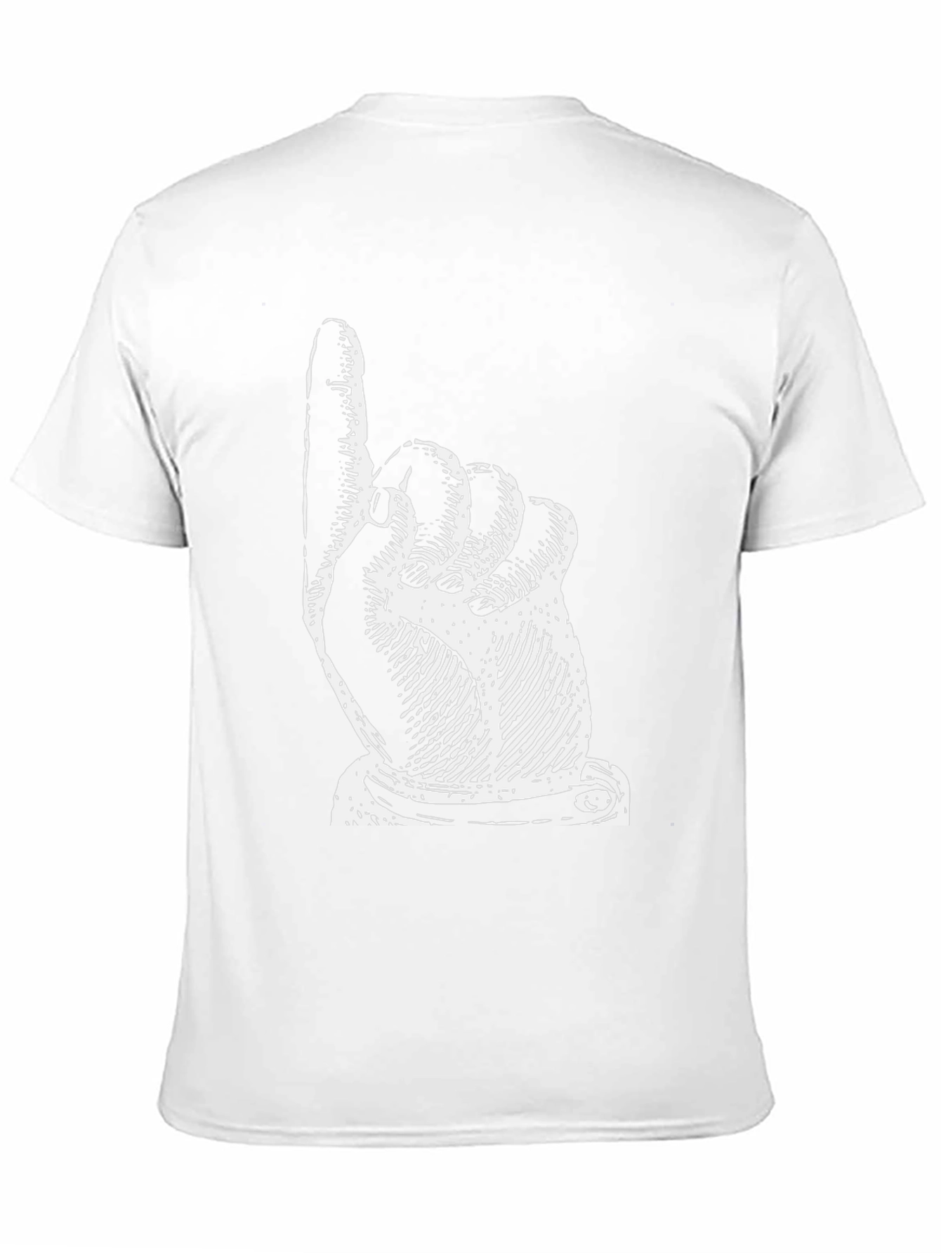 Pointing Finger Graphic T-Shirt