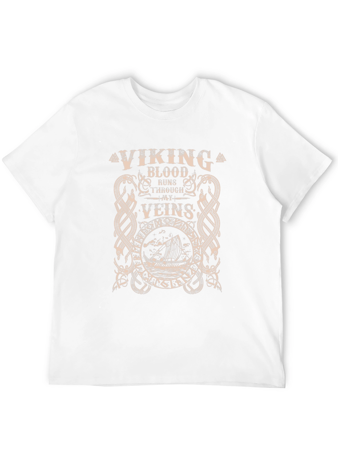 Viking Blood T-Shirt Nordic Mythology Tee