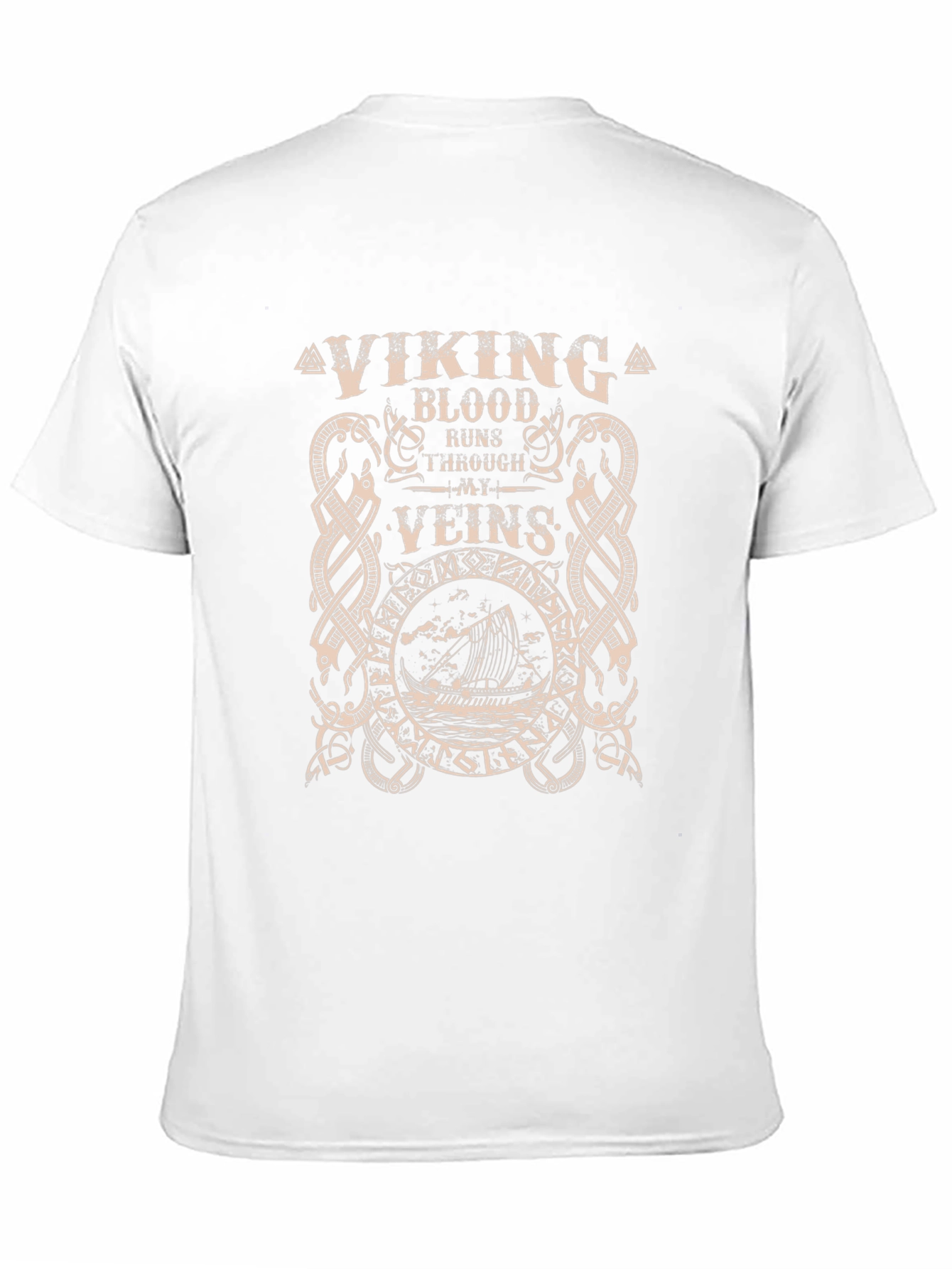 Viking Blood T-Shirt Nordic Mythology Tee