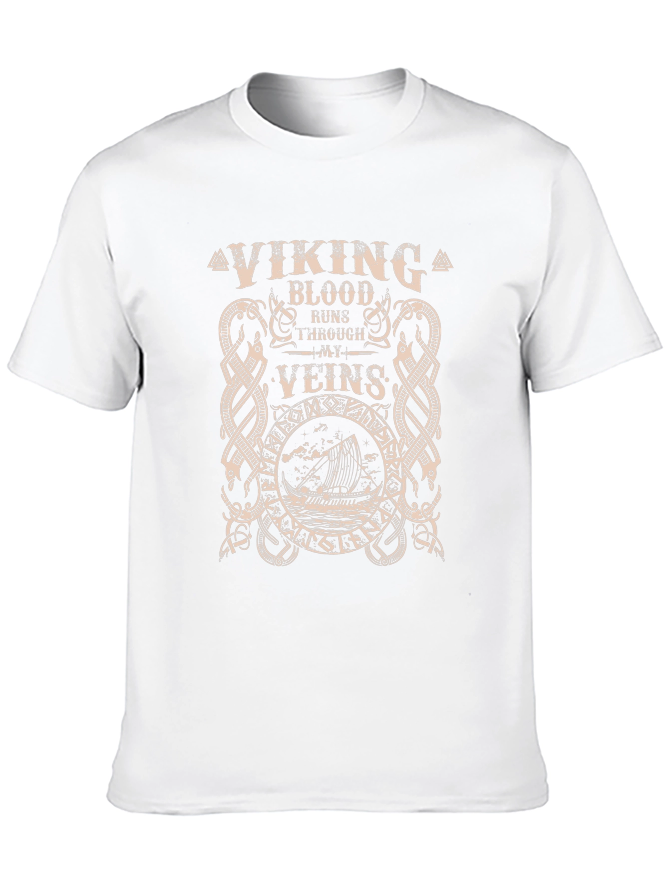 Viking Blood T-Shirt Nordic Mythology Tee
