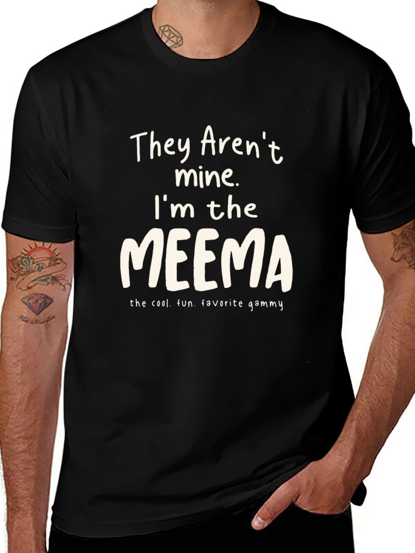 Funny Meema T-Shirt - Cool Favorite Gammy
