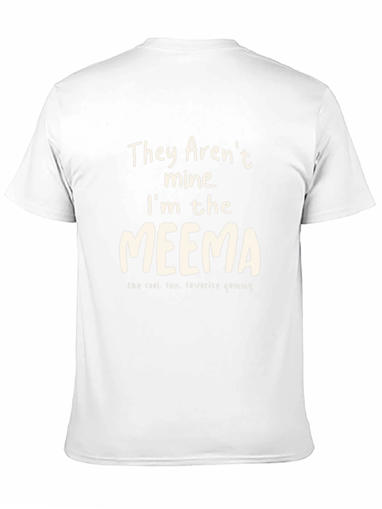 Funny Meema T-Shirt - Cool Favorite Gammy