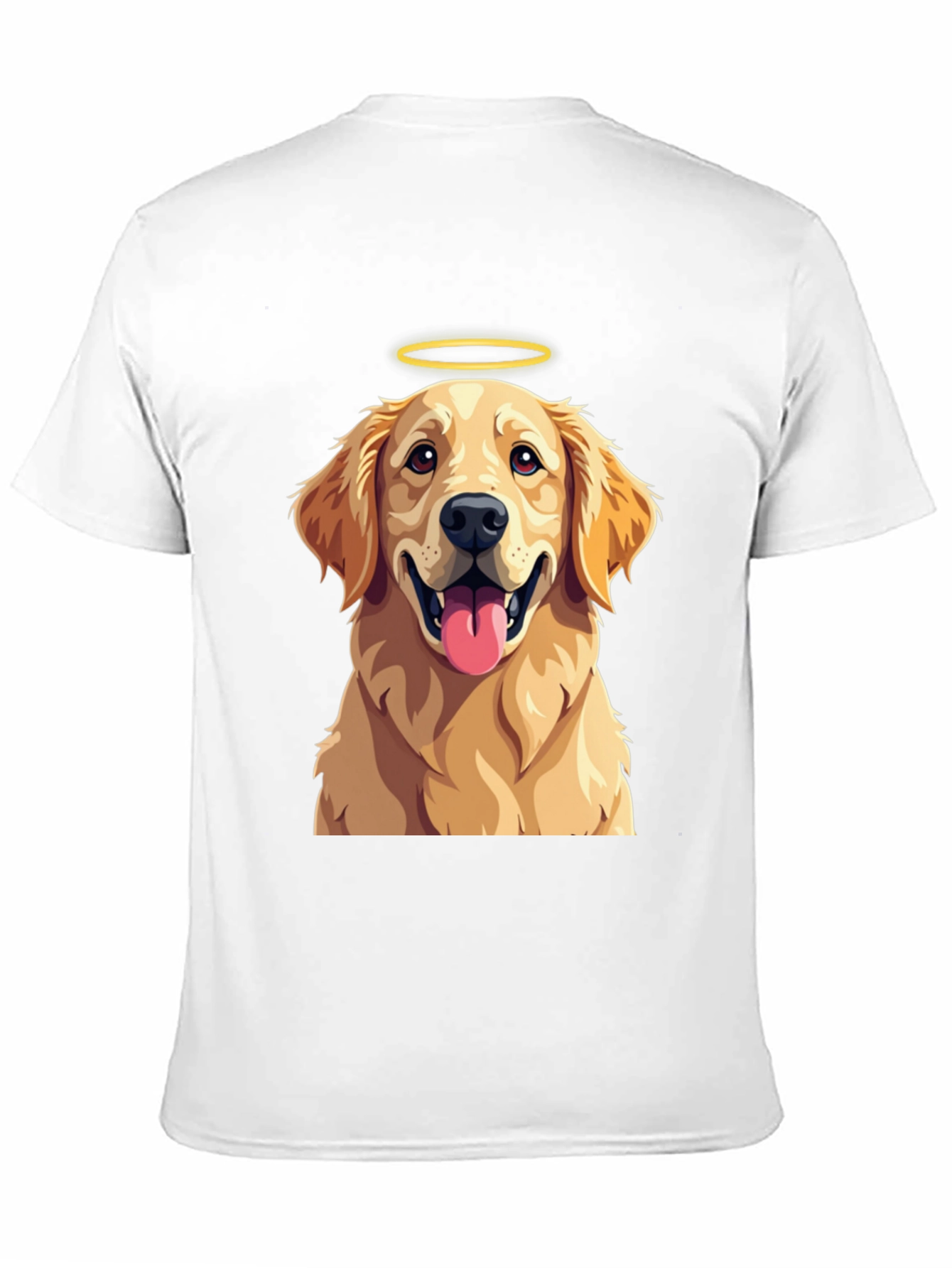 Angel Golden Retriever T-Shirt - Cute Dog Tee