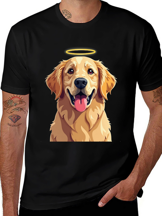 Angel Golden Retriever T-Shirt - Cute Dog Tee