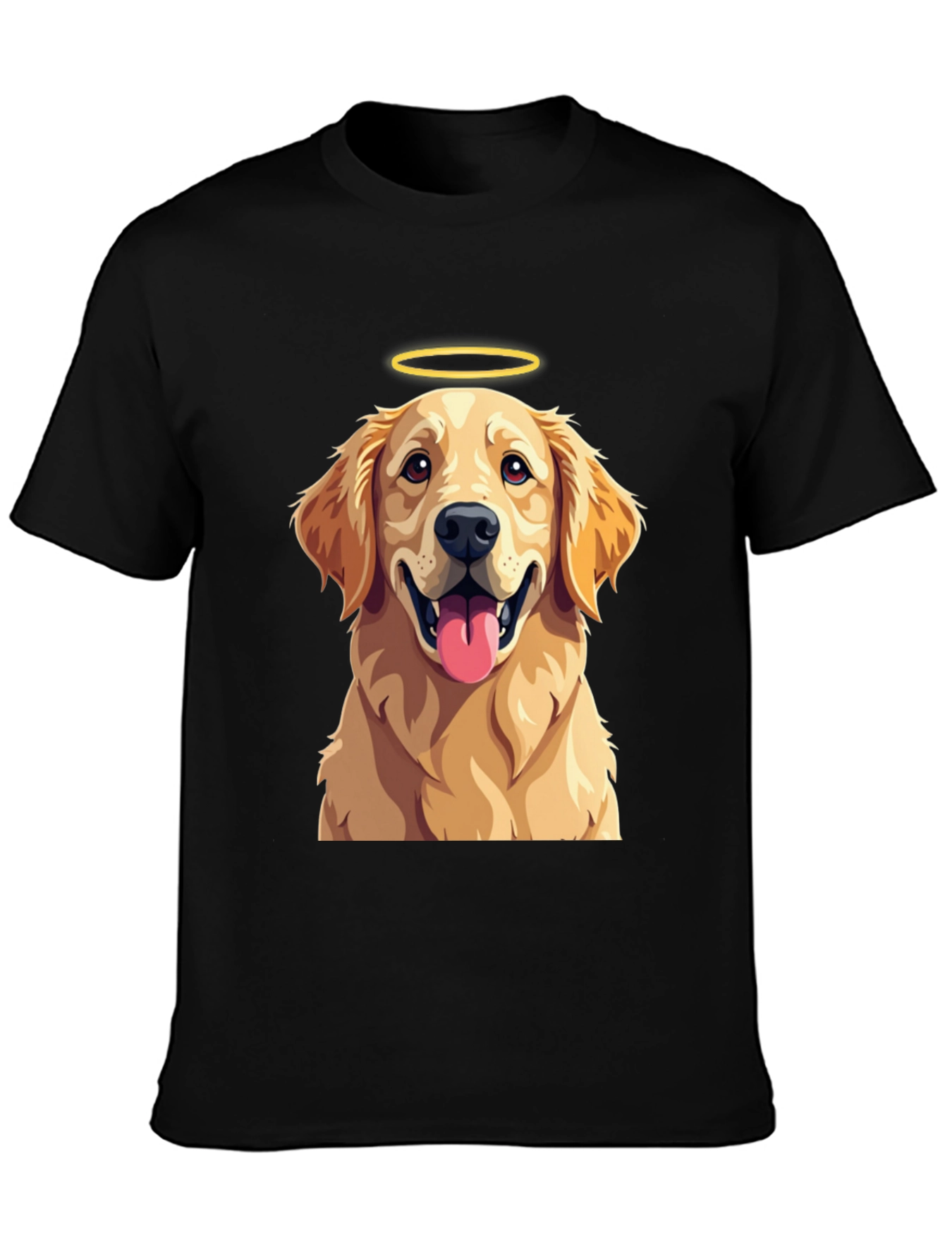 Angel Golden Retriever T-Shirt - Cute Dog Tee