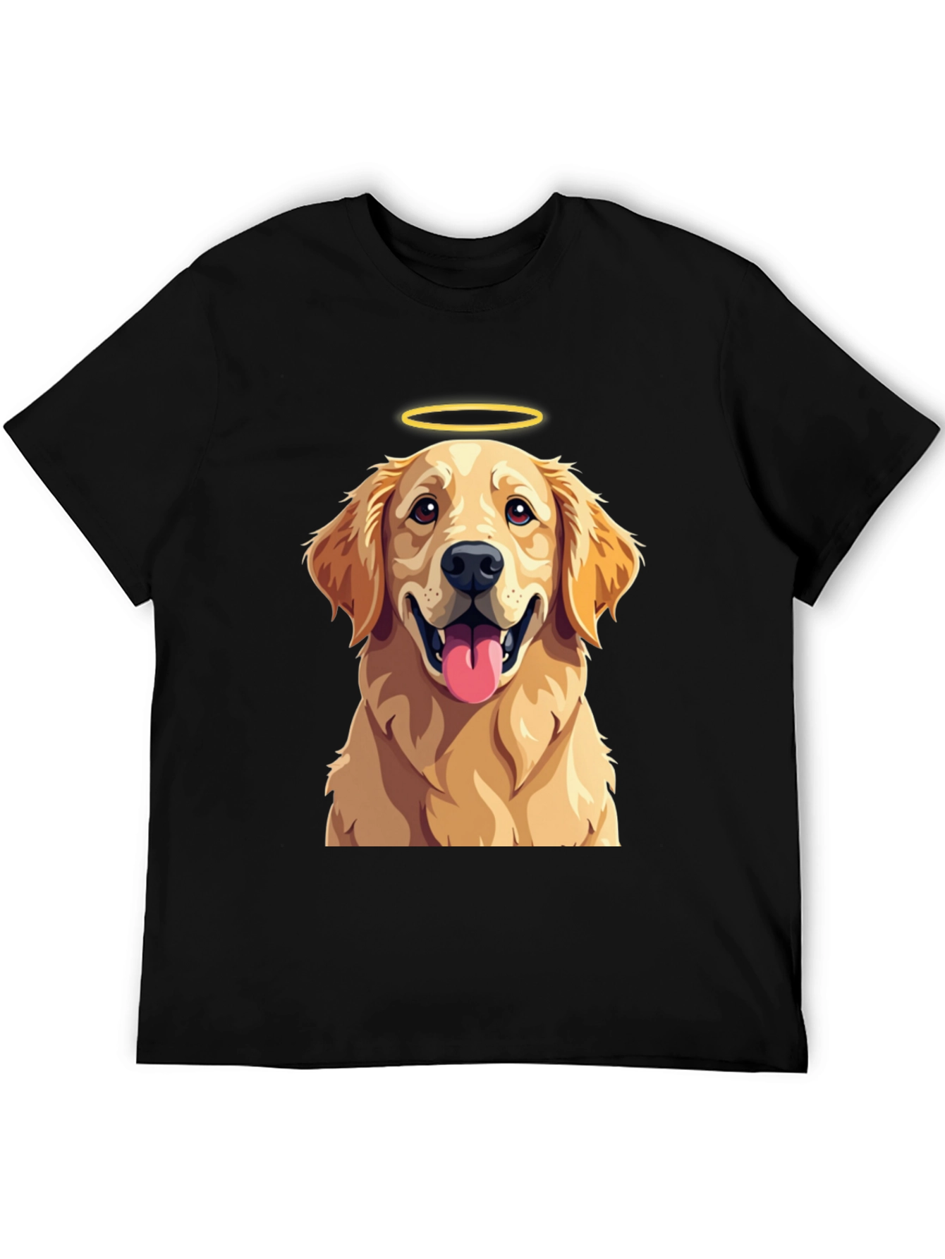 Angel Golden Retriever T-Shirt - Cute Dog Tee