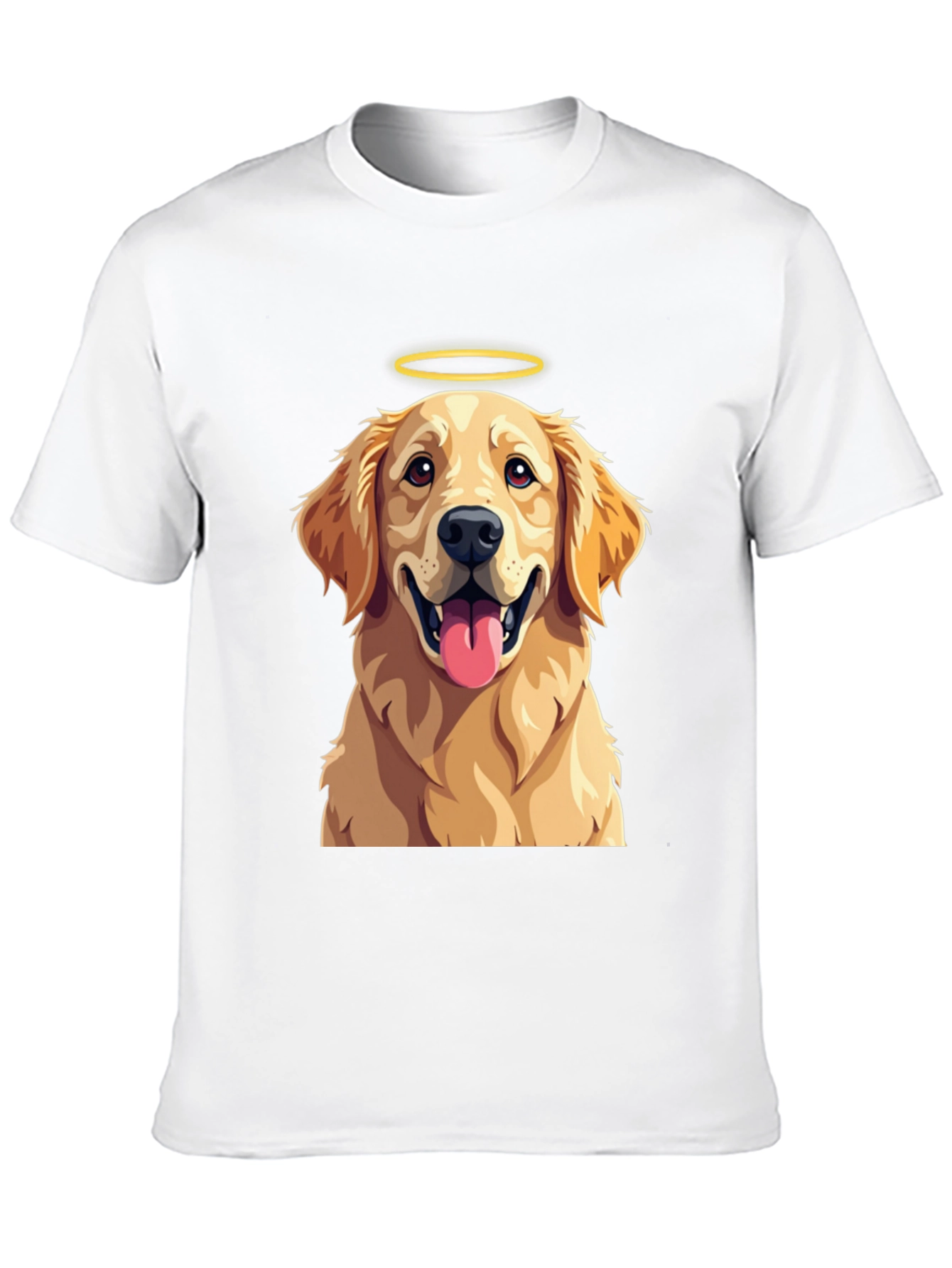 Angel Golden Retriever T-Shirt - Cute Dog Tee