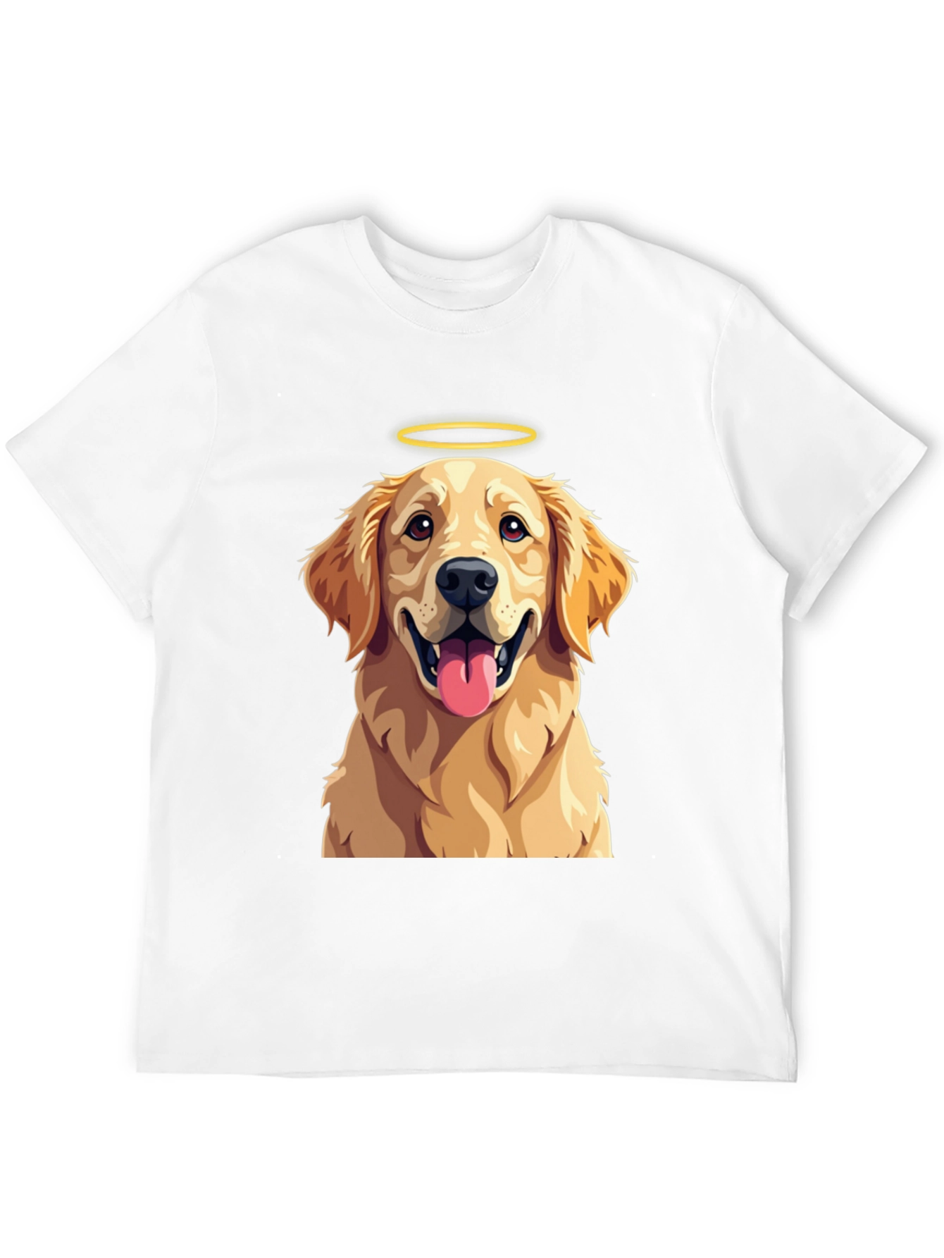 Angel Golden Retriever T-Shirt - Cute Dog Tee