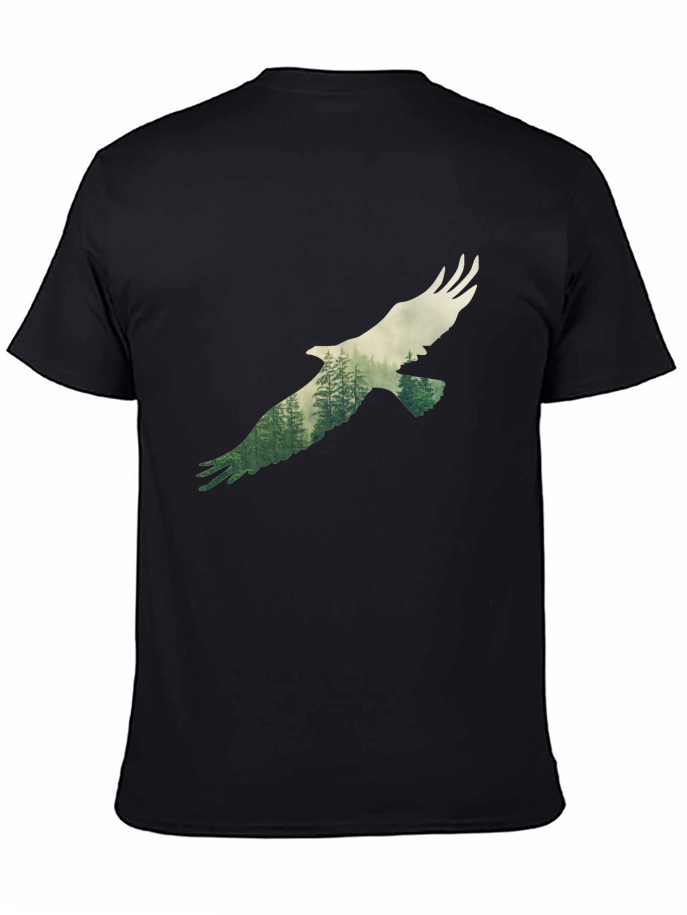 Eagle Forest T-Shirt - Nature Inspired Tee