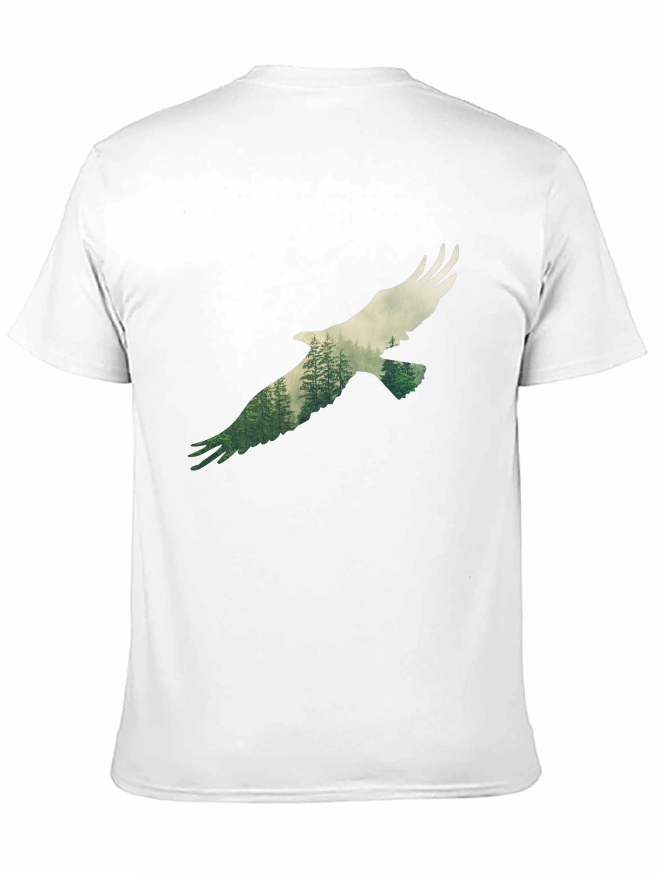 Eagle Forest T-Shirt - Nature Inspired Tee