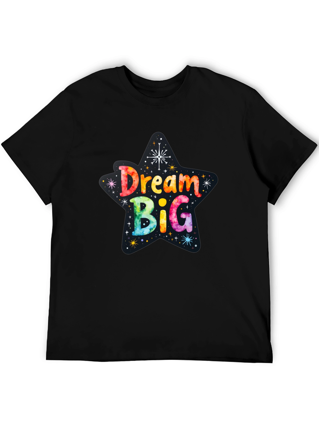 Dream Big Star Graphic T-Shirt