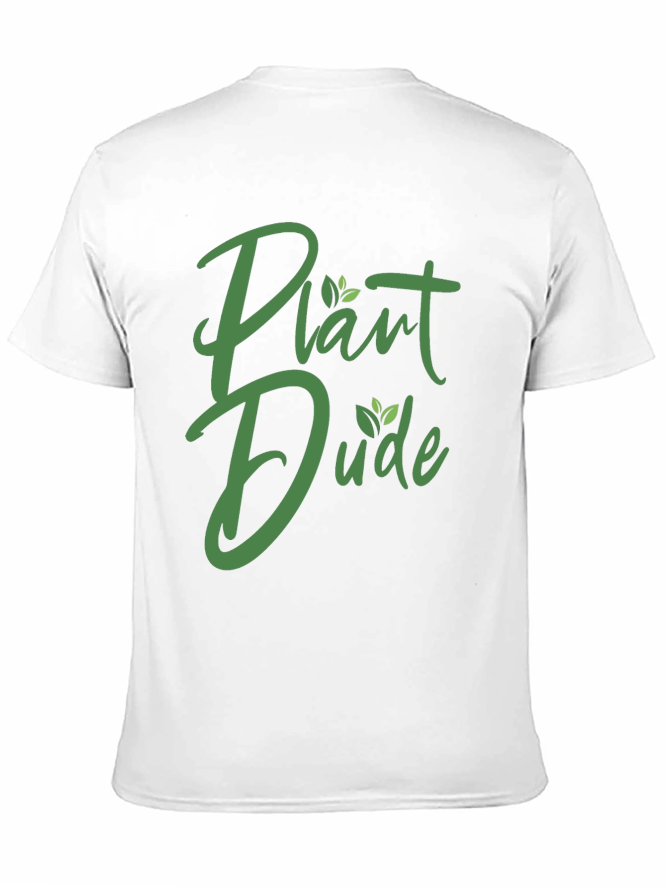 Plant Dude Graphic Tee - Black Cotton T-Shirt