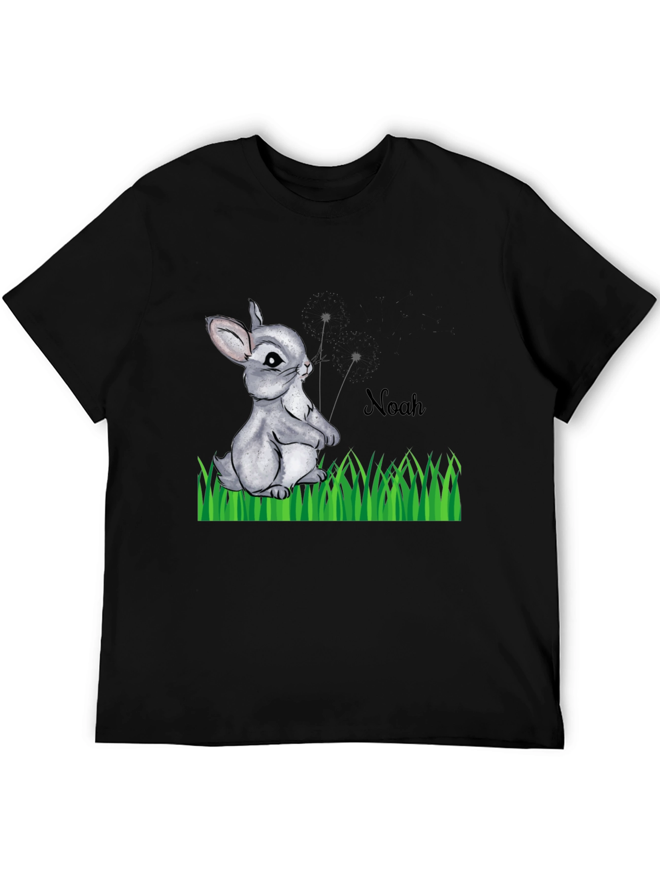 Cute Bunny Noah Graphic Tee